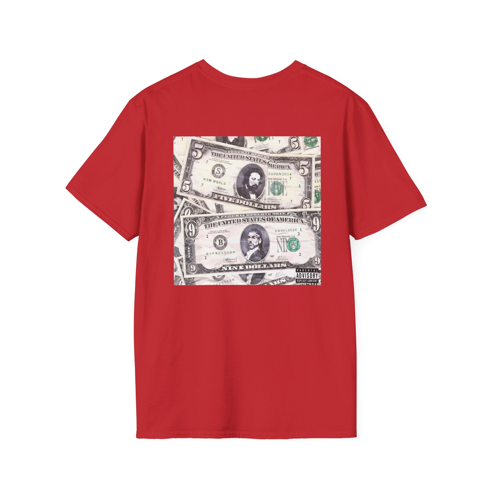 Suicide Boys World Depression Album Cover 2 Unisex Softstyle T-Shirt