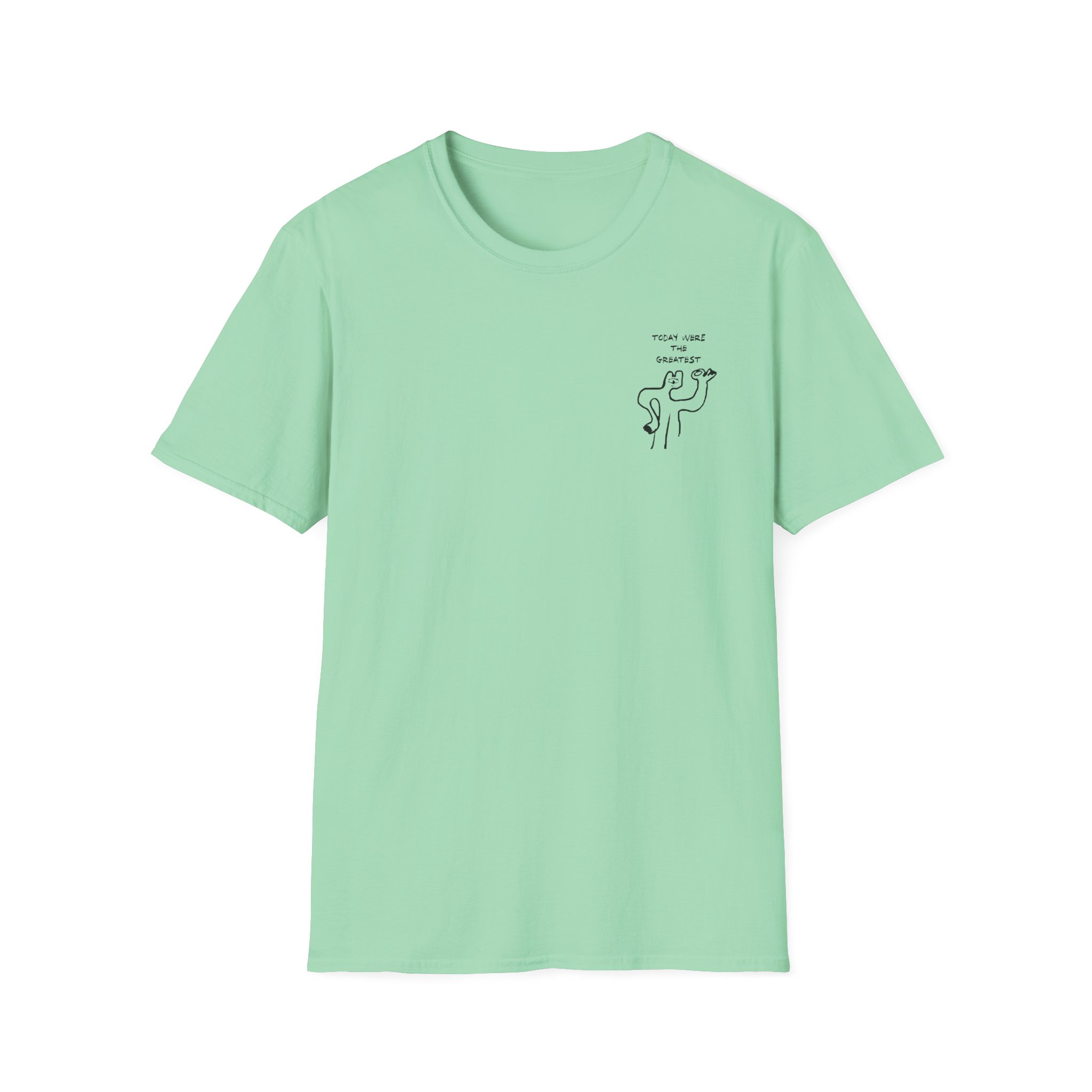 Middle Kids Mono Character Unisex Softstyle T-Shirt