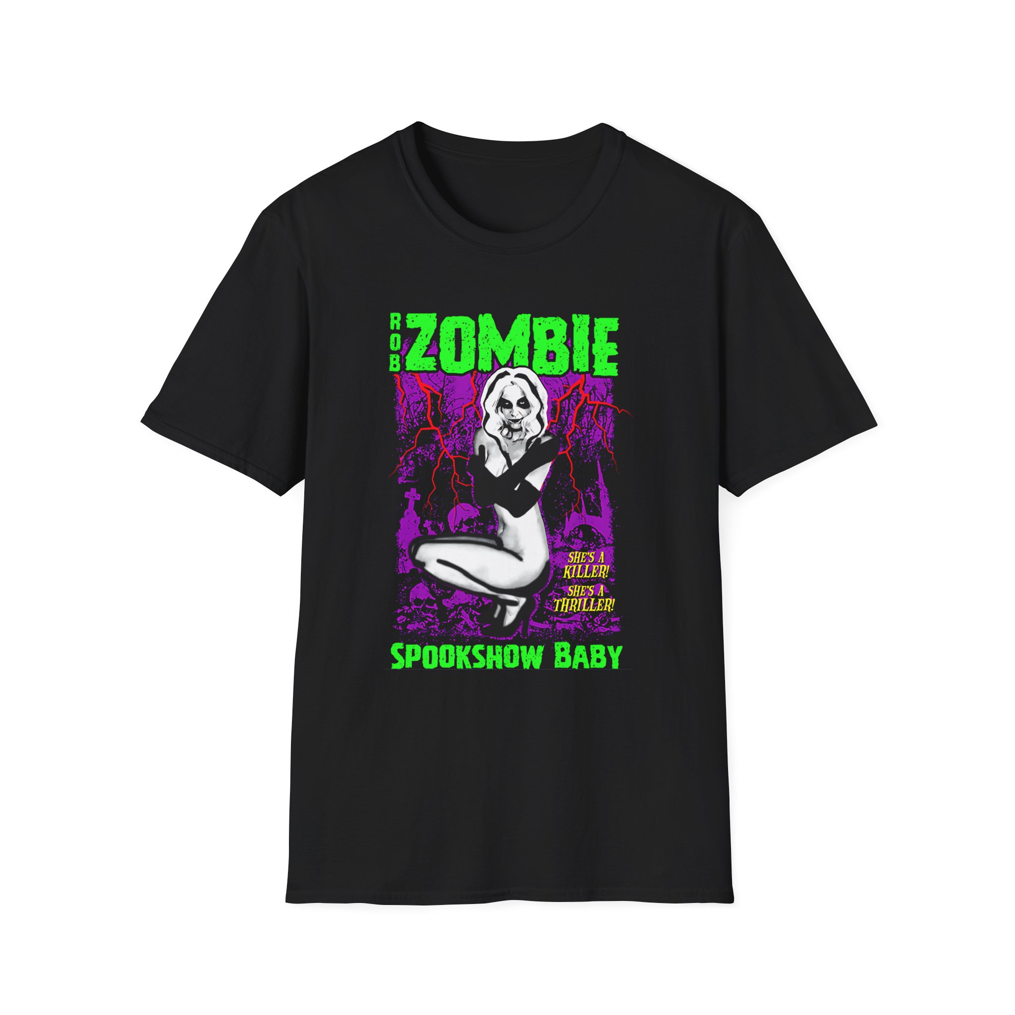 Rob Zombie Spookshow Unisex Softstyle T-Shirt