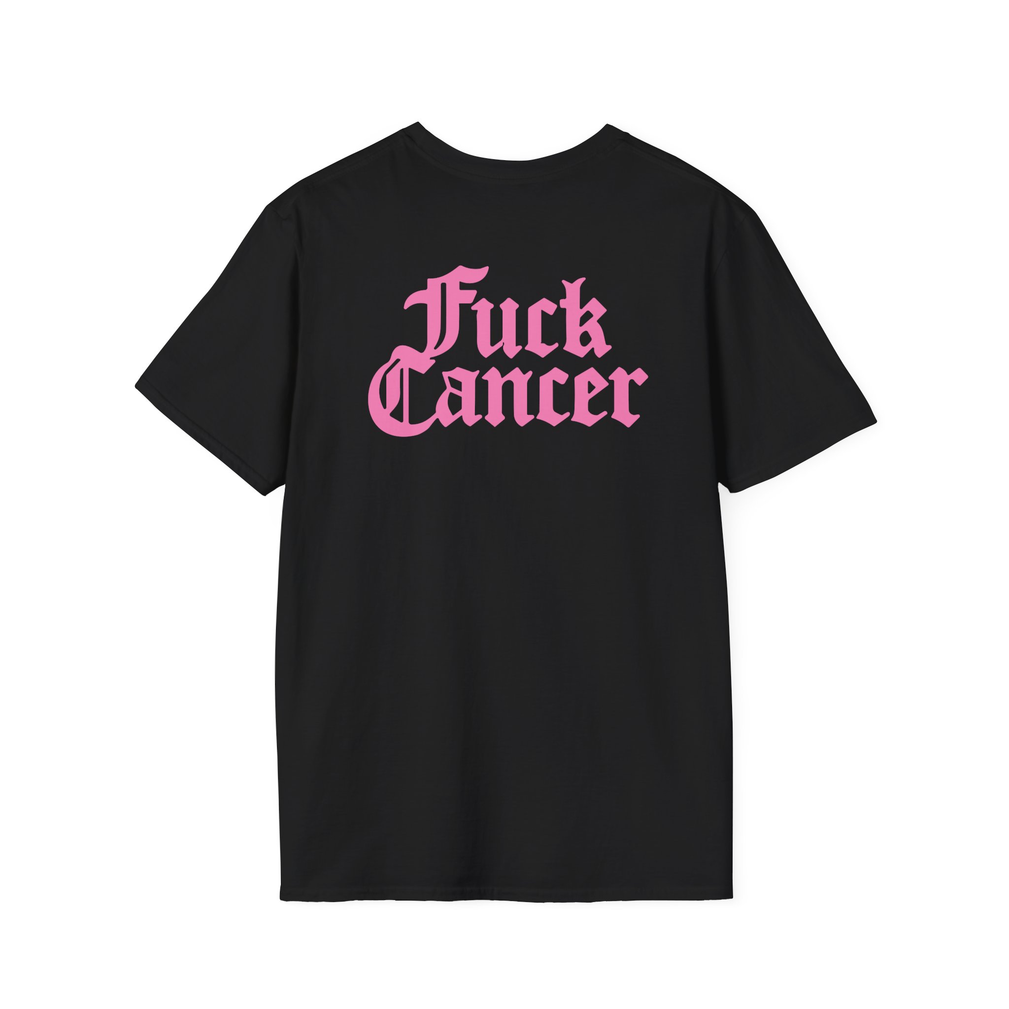 Guns N Roses Fuck Breast Cancer Unisex Softstyle T-Shirt