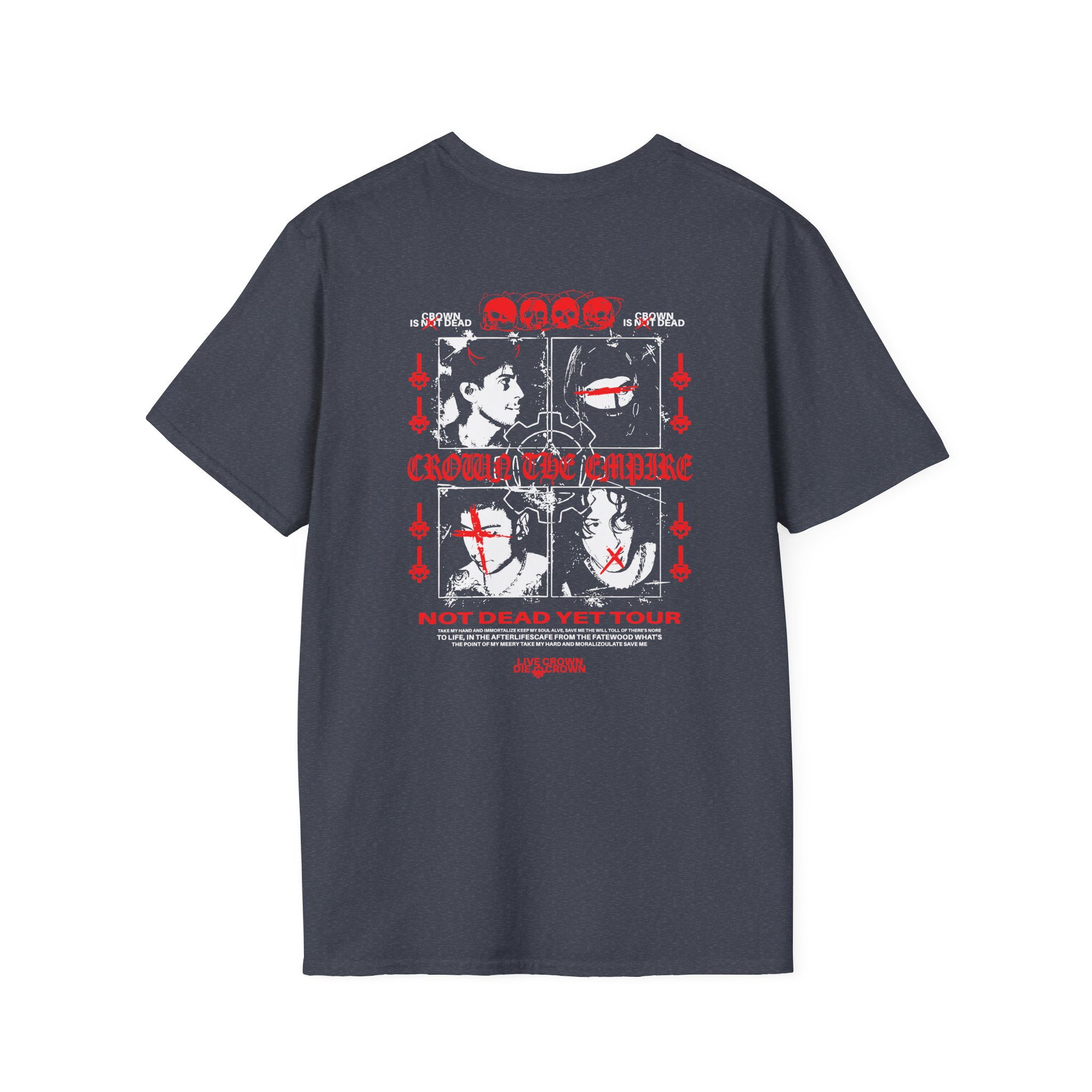 Crown the Empire Crown Is Dead Unisex Softstyle T-Shirt