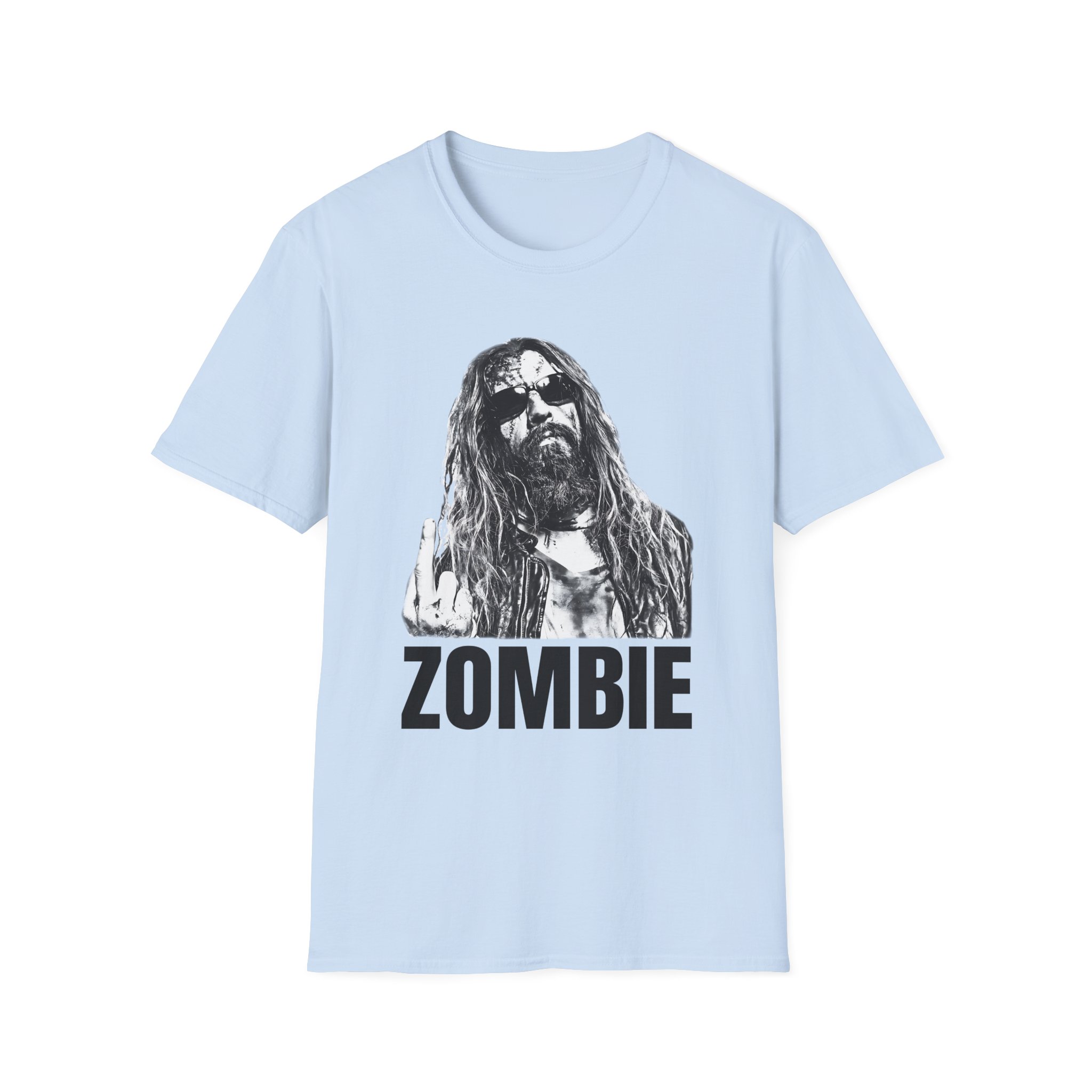 Rob Zombie No F***s Given Unisex Softstyle T-Shirt