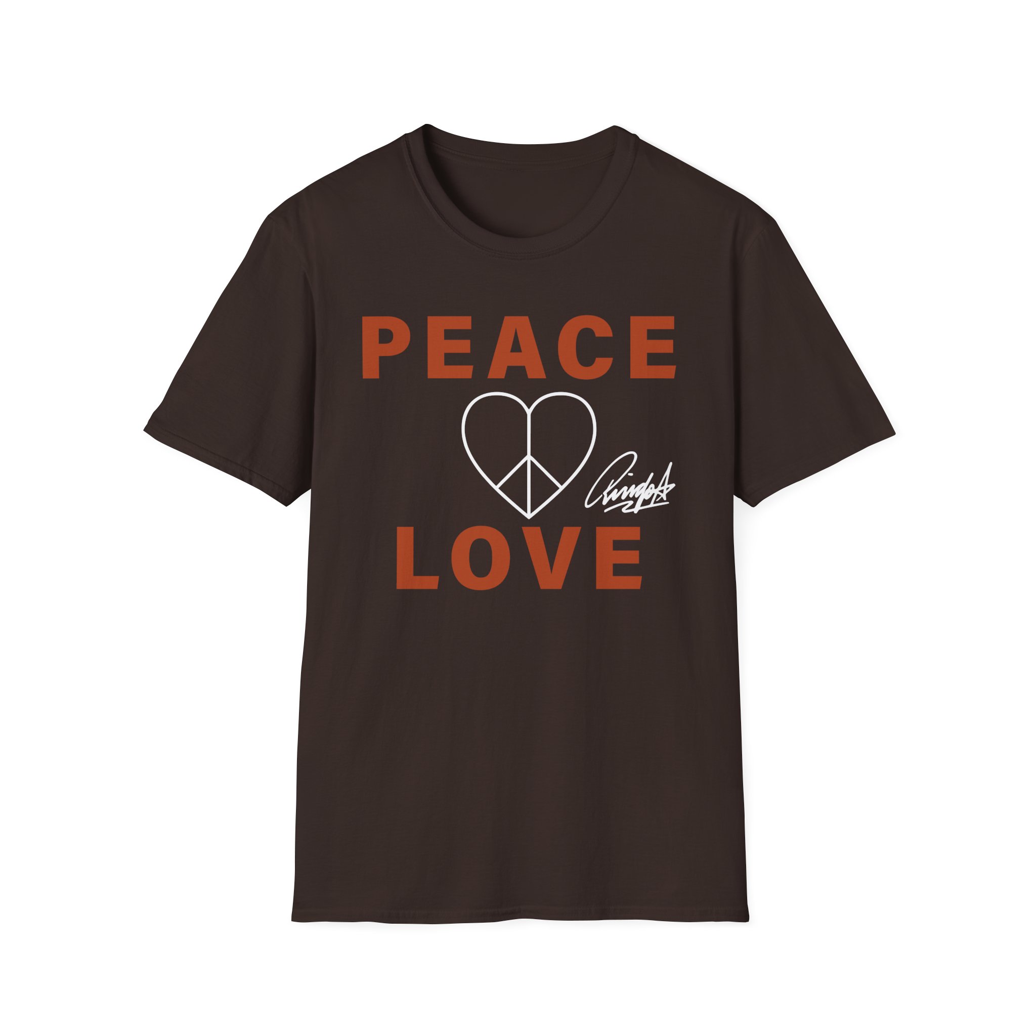 Ringo Starr Peace & Love Unisex Softstyle T-Shirt