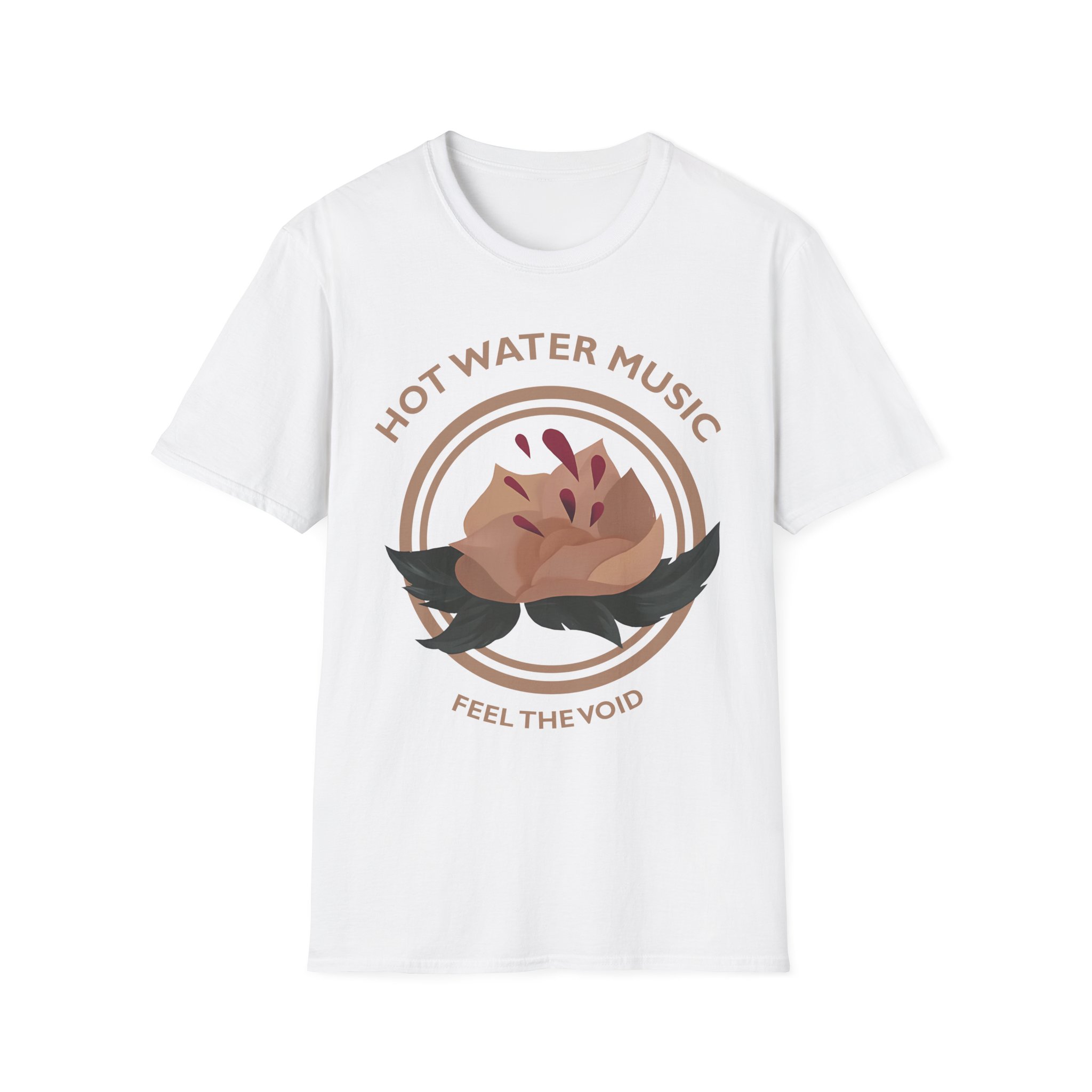 Hot Water Music Feel The Void Unisex Softstyle T-Shirt