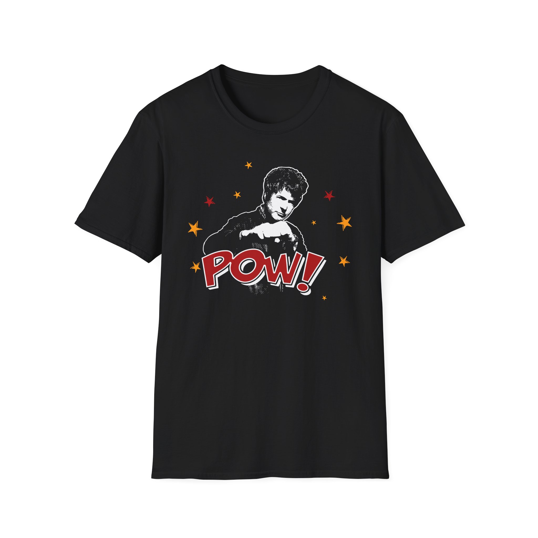 Blondie Clem Pow Unisex Softstyle T-Shirt
