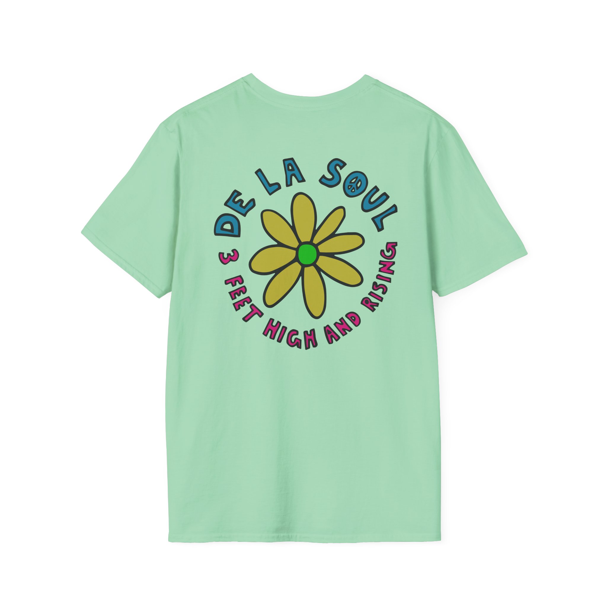 De La Soul 3 Feet High and Rising Unisex Softstyle T-Shirt