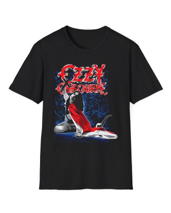 Ozzy Osbourne Blizzard of Ozz Rock & Roll Hall of Fame Unisex Softstyle T-Shirt