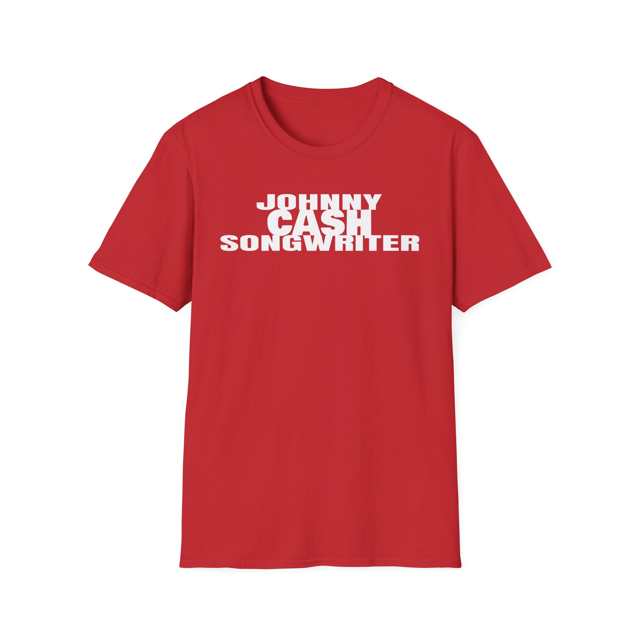 Johnny Cash Songwriter Unisex Softstyle T-Shirt