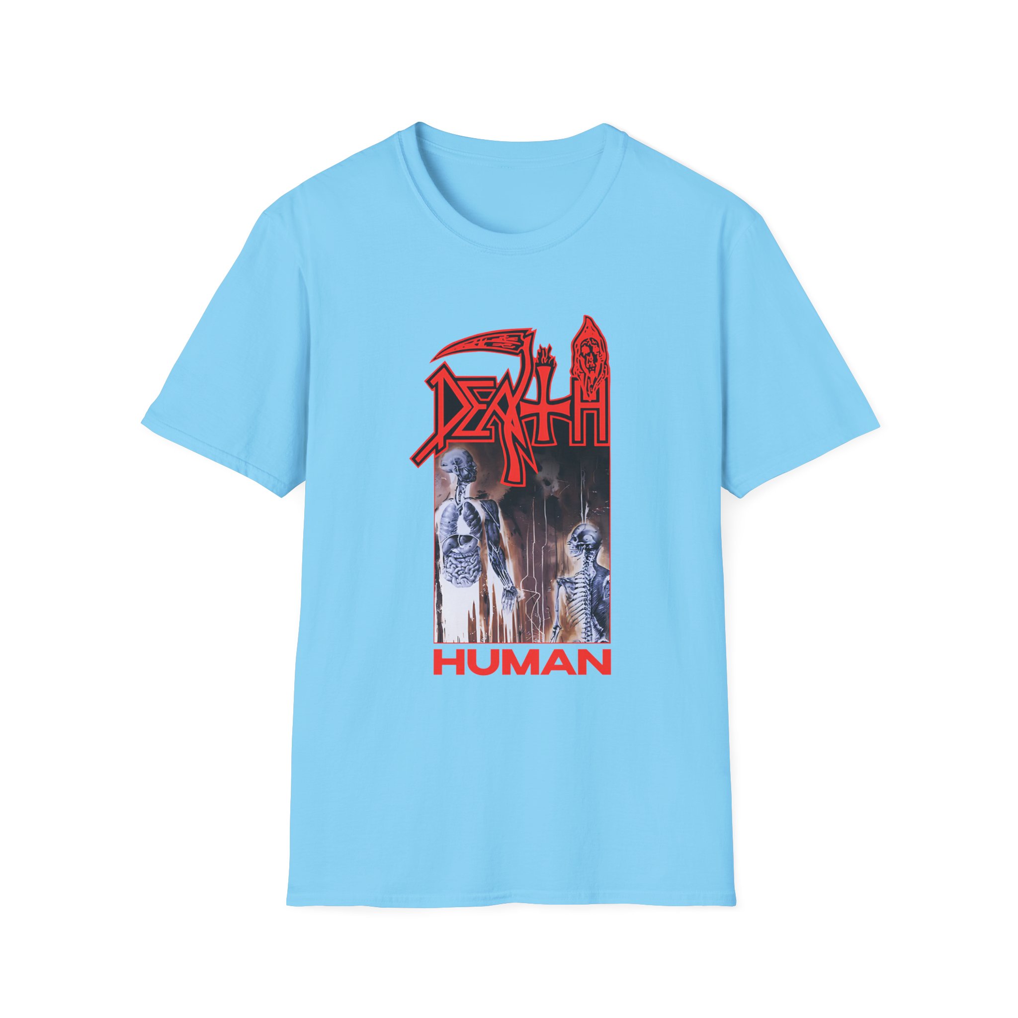 Death Human Unisex Softstyle T-Shirt