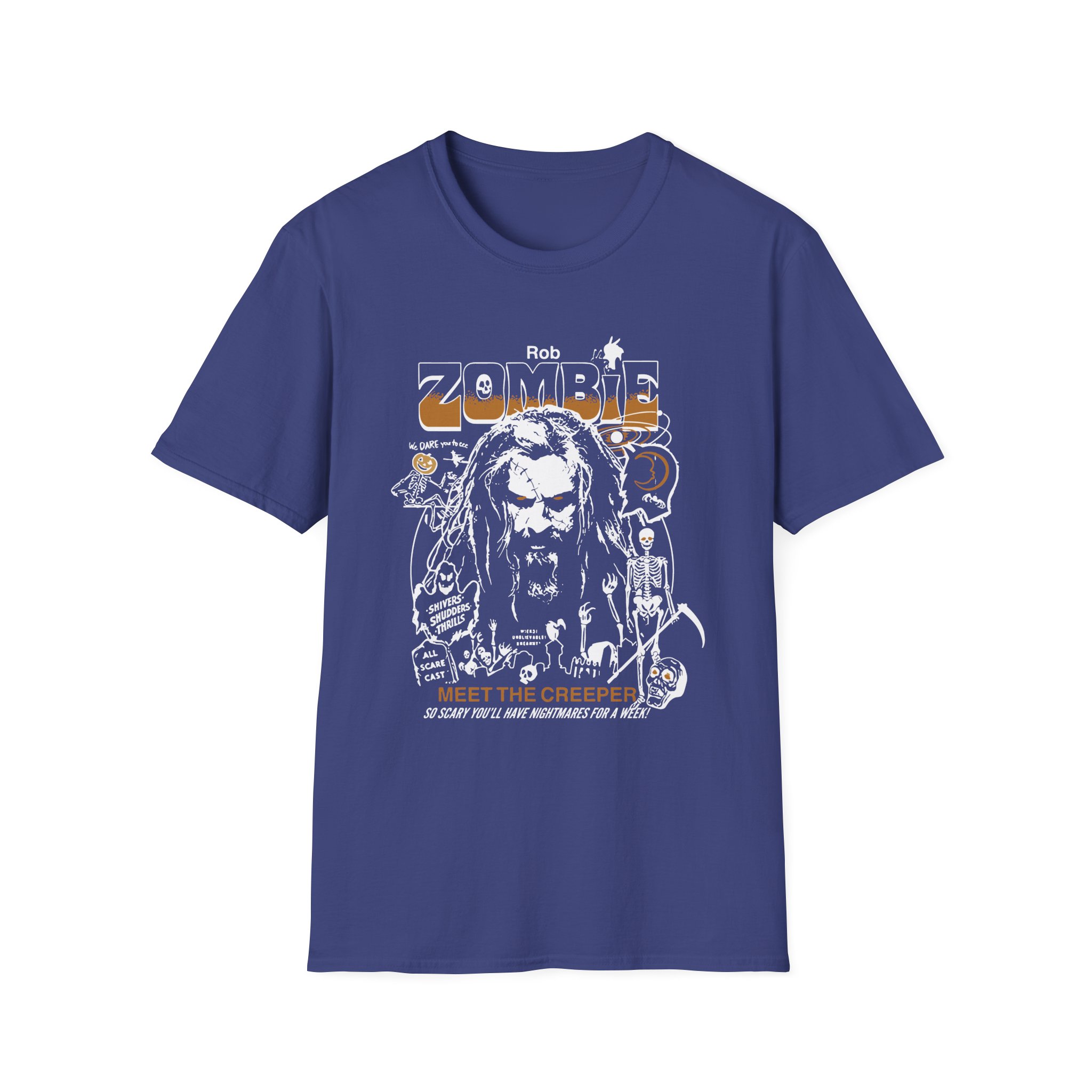 Rob Zombie Meet the Creeper Unisex Softstyle T-Shirt