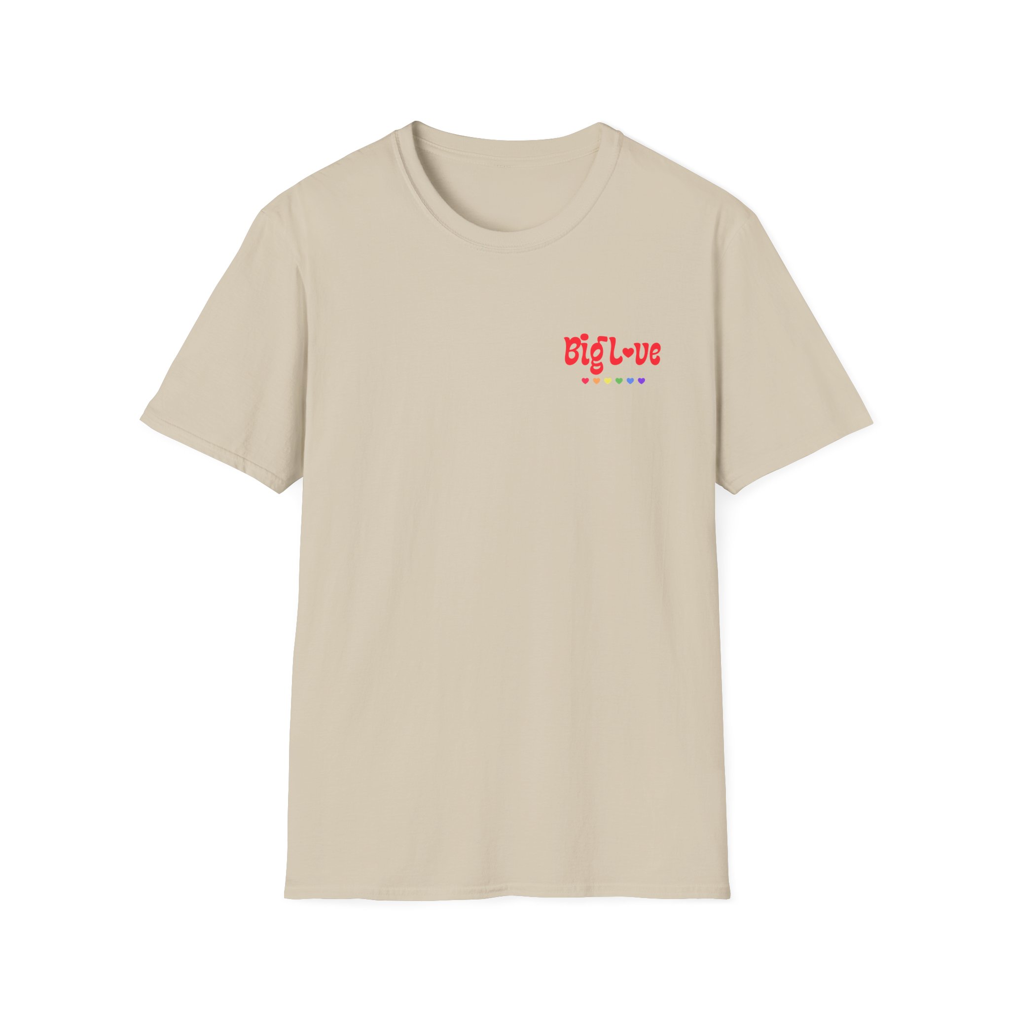 Erin Caldwell Pride BIG LOVE Unisex Softstyle T-Shirt