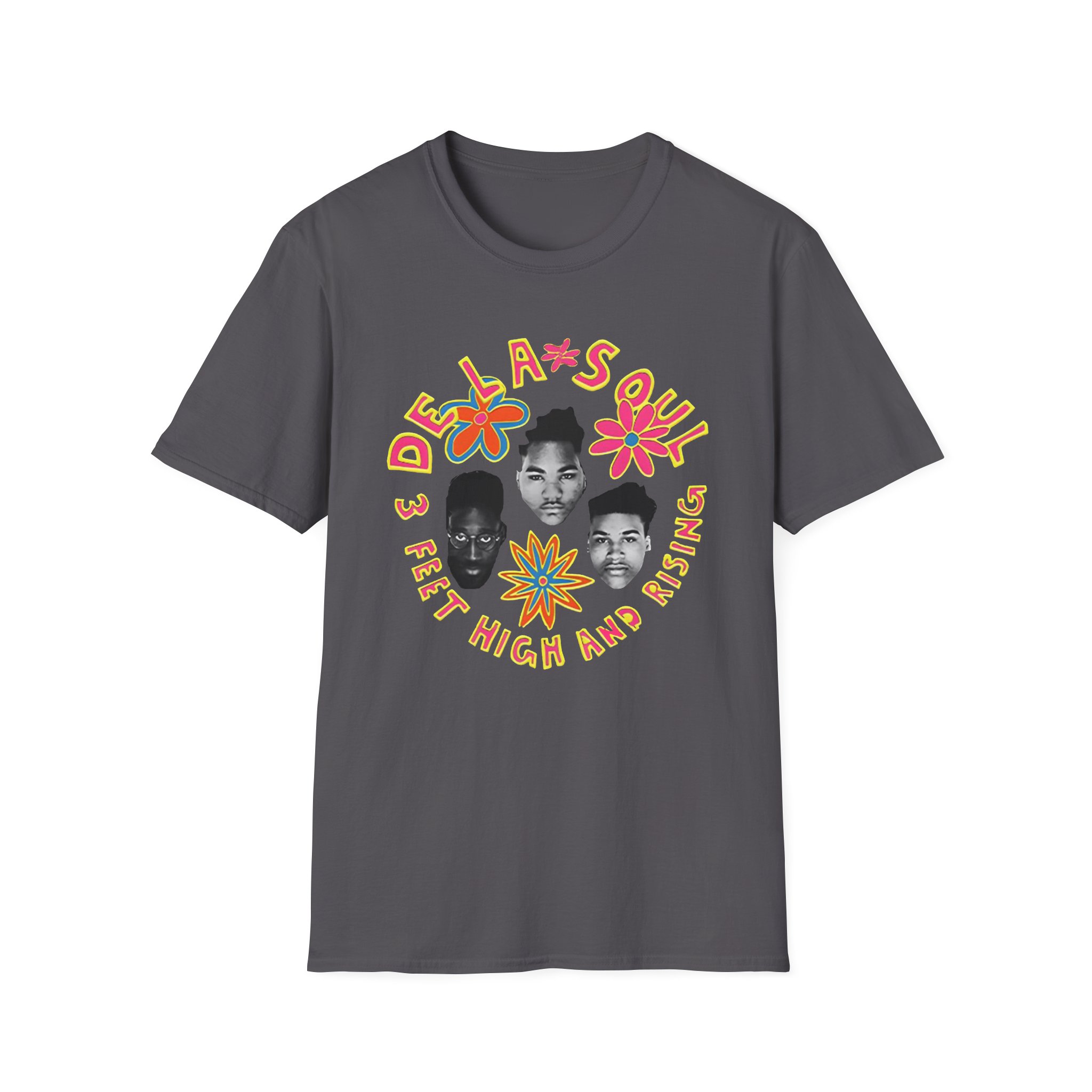 De La Soul 3 Feet High and Rising Unisex Softstyle T-Shirt