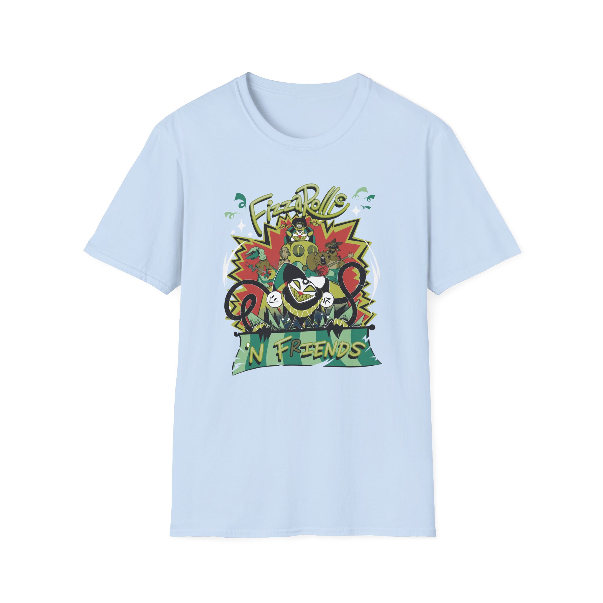 Helluva Boss Fizz N Friends Unisex Softstyle T-Shirt