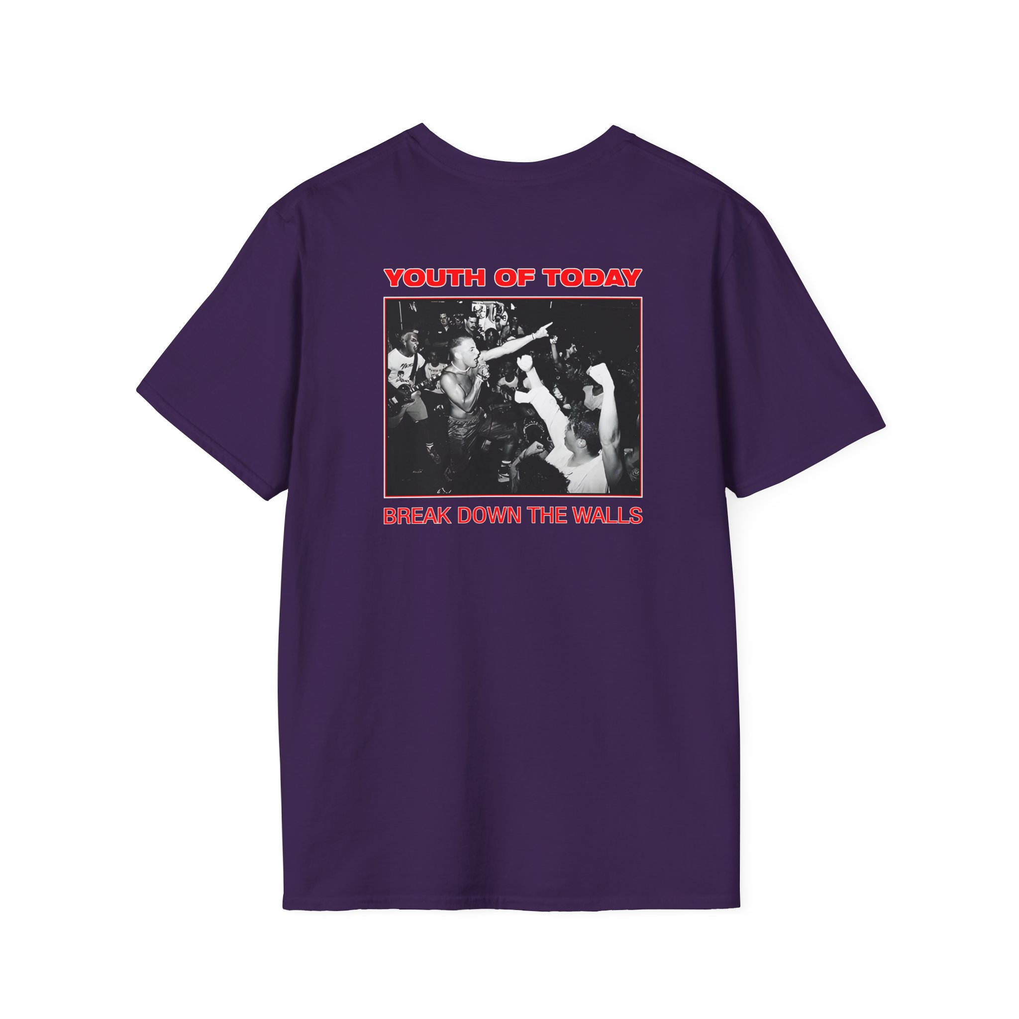 Youth of Today Break Down The Walls Unisex Softstyle T-Shirt