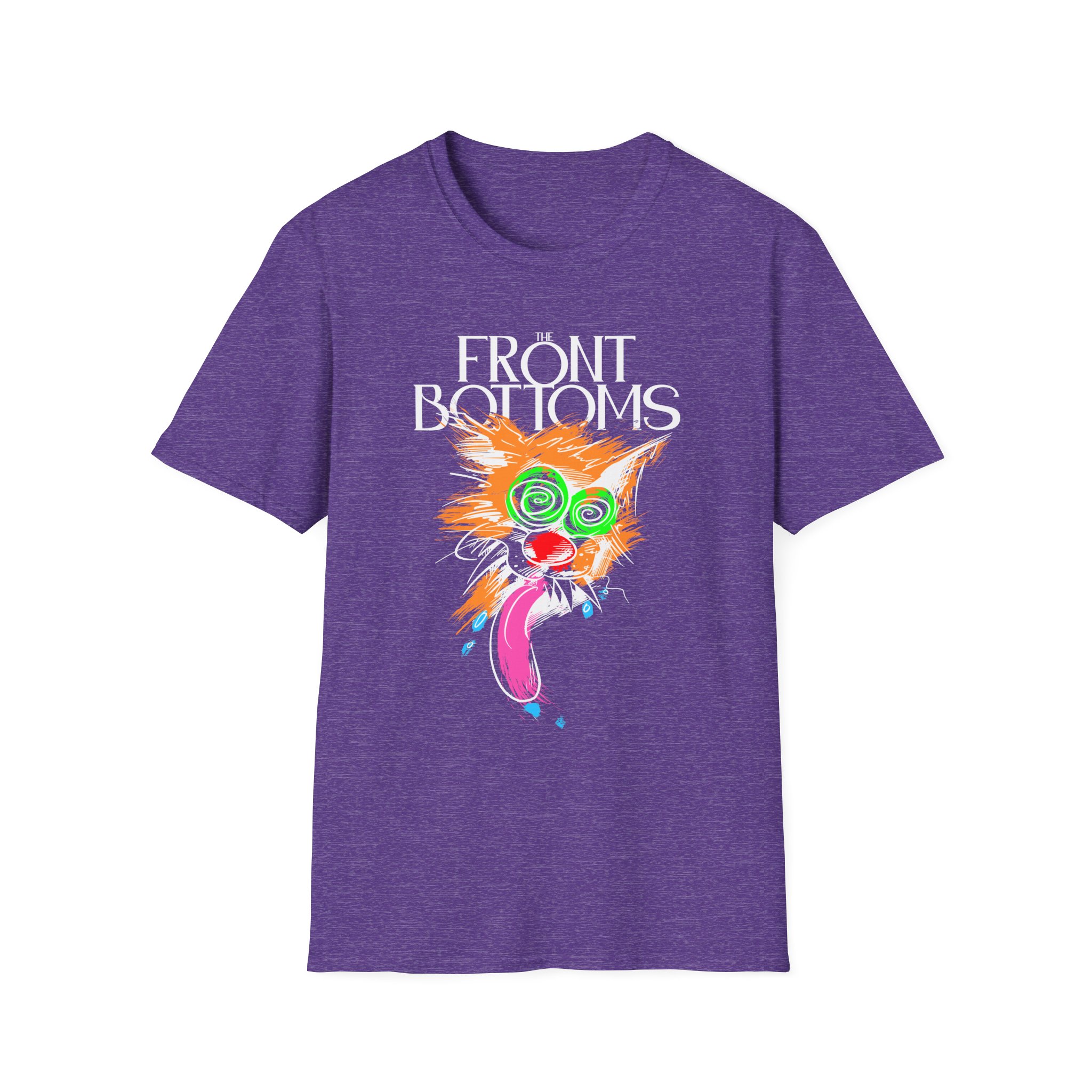 The Front Bottoms New Yorker Cat Unisex Softstyle T-Shirt