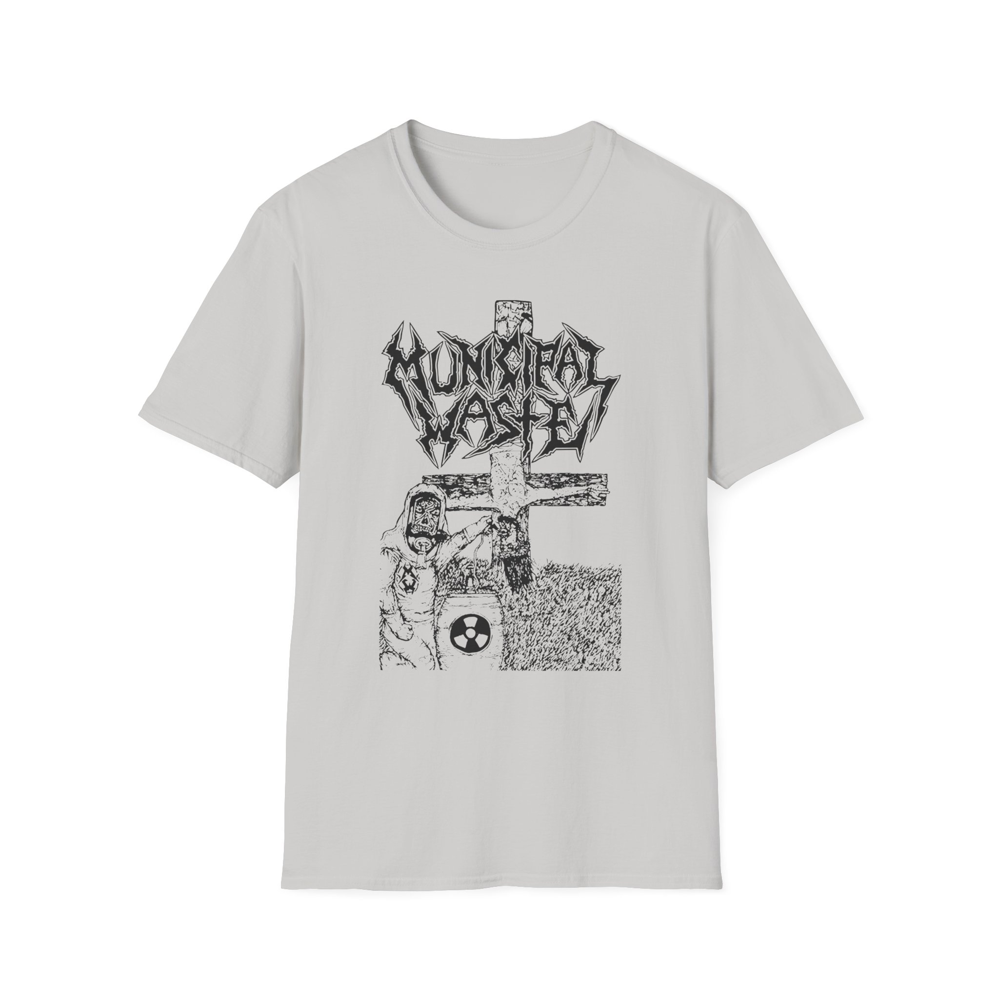Municipal Waste Decrepit Christ Unisex Softstyle T-Shirt