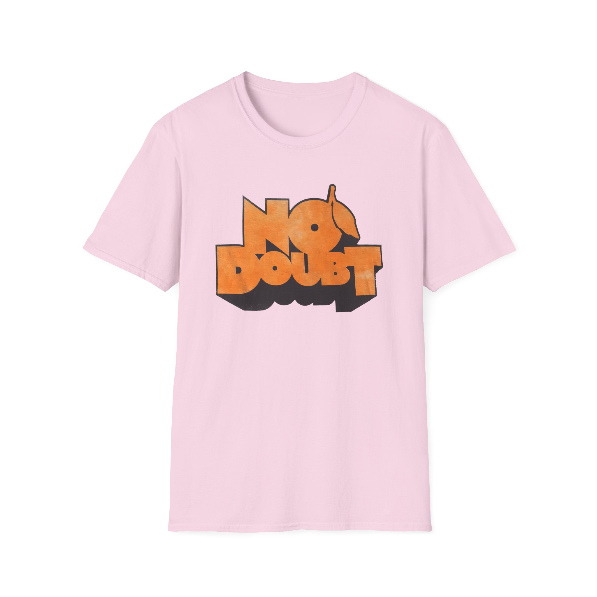 No Doubt Orange Block Unisex Softstyle T-Shirt