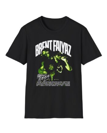 Brent Faiyaz Larger Than Life Album Unisex Softstyle T-Shirt