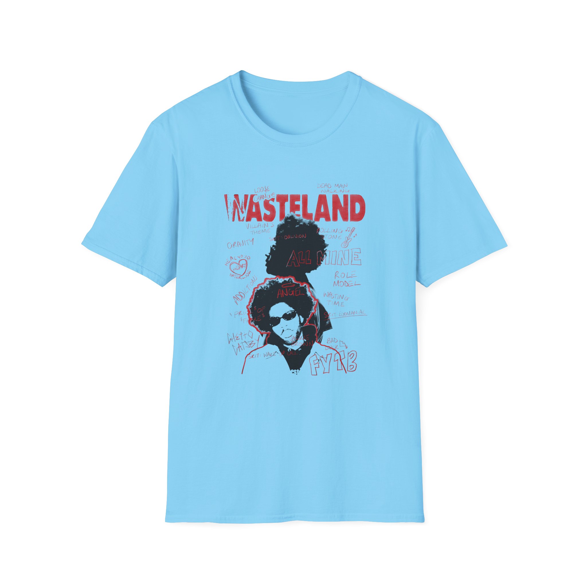Brent Faiyaz Wasteland Sketchbook Unisex Softstyle T-Shirt