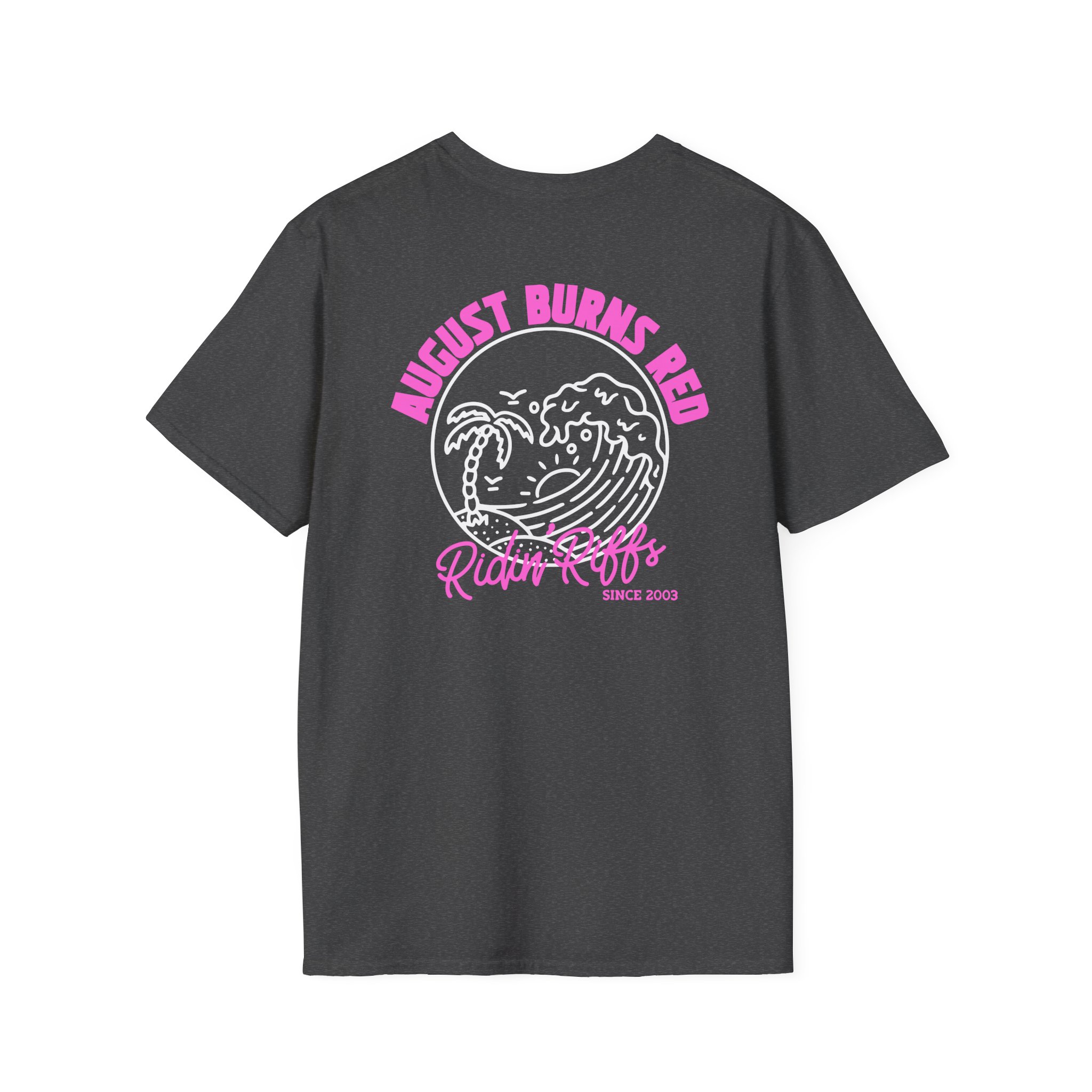 August Burns Red Riff Riders Teal Unisex Softstyle T-Shirt