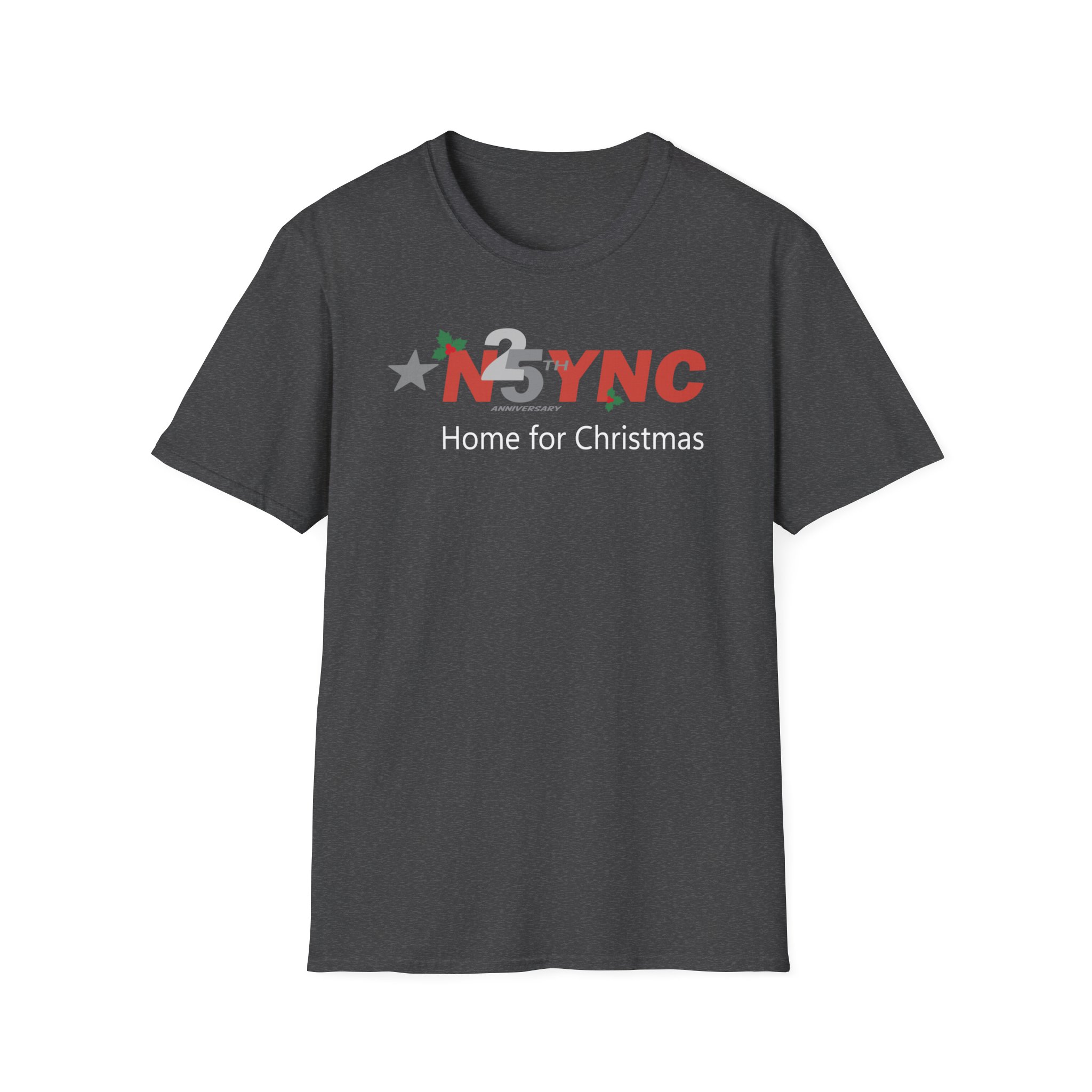 Nsync Home for Christmas 25th Anniversary Unisex Softstyle T-Shirt