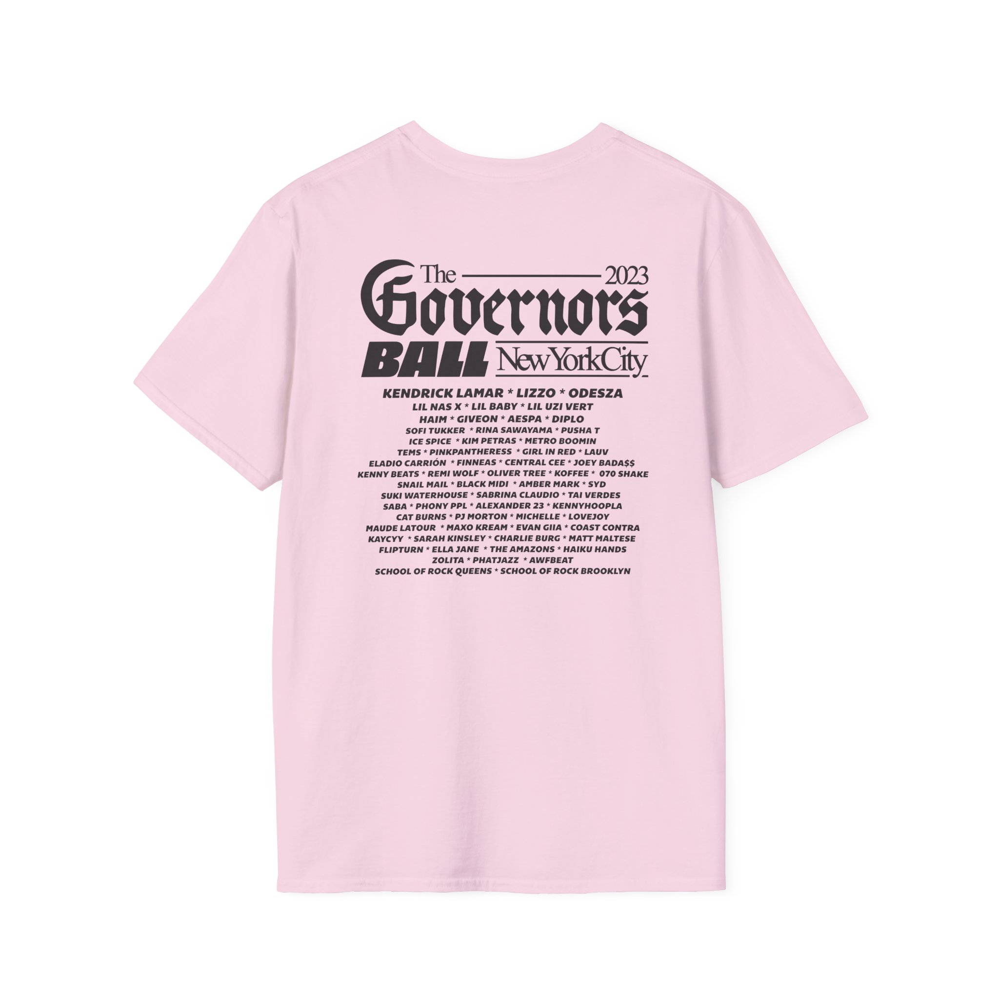 Gov Ball Liberty Skull Unisex Softstyle T-Shirt