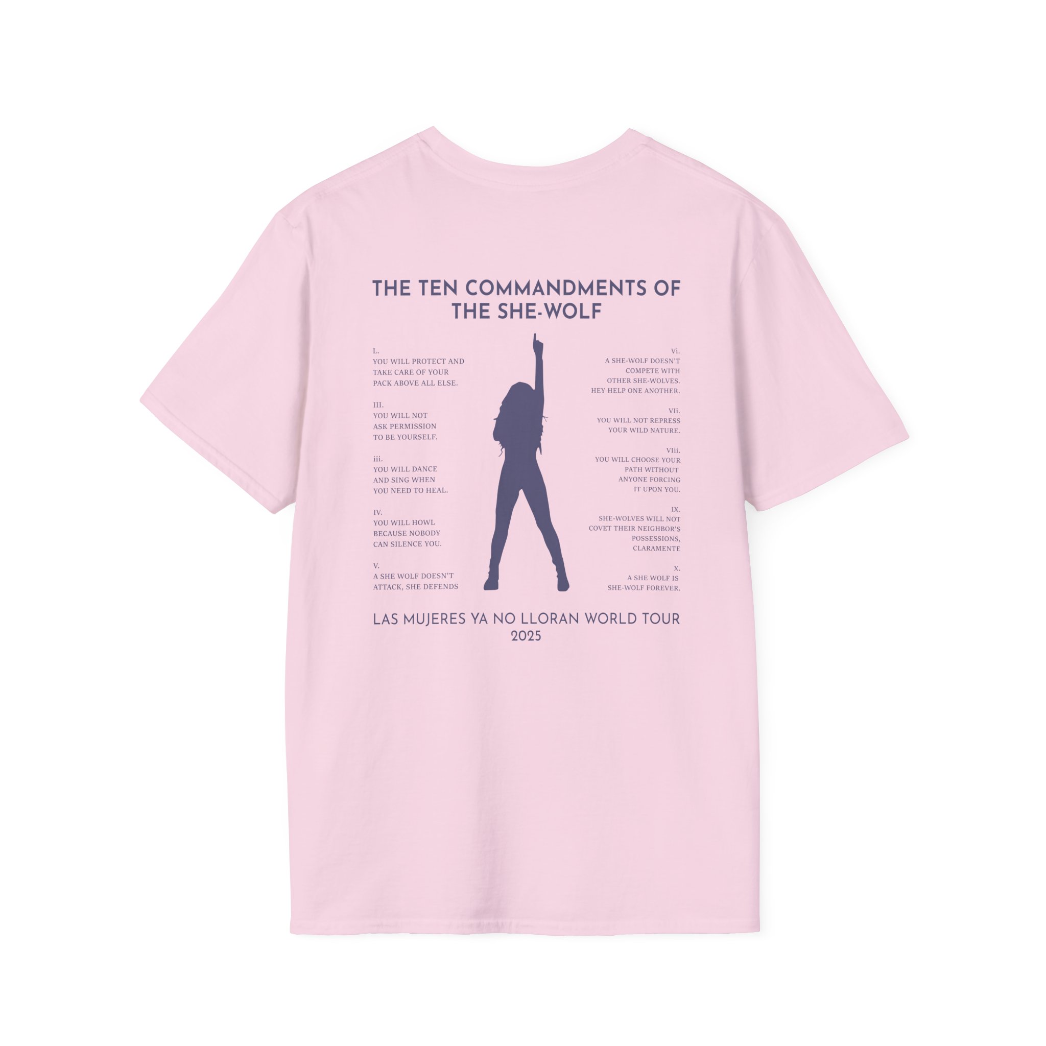 Shakira Commandments Unisex Softstyle T-Shirt