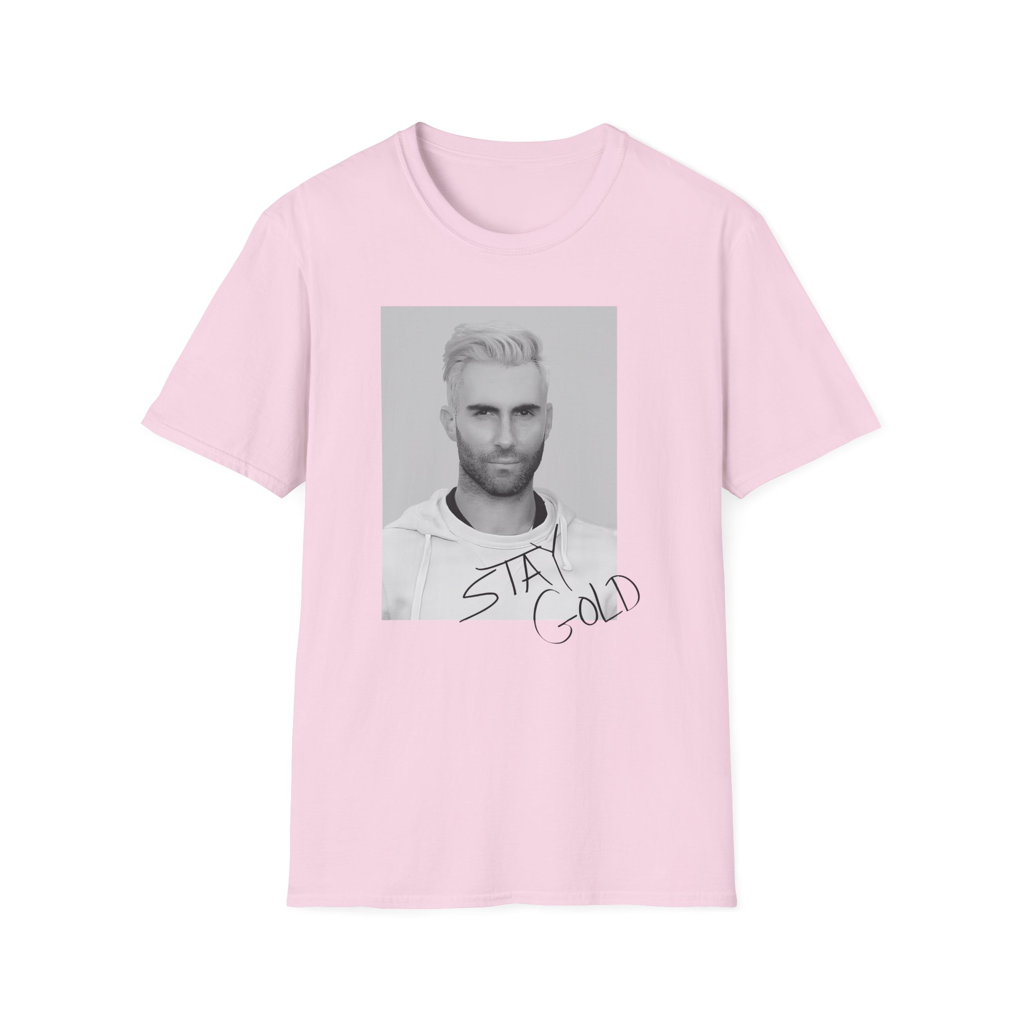 Adam Levine Stay Gold unisex softstyle t-shirt