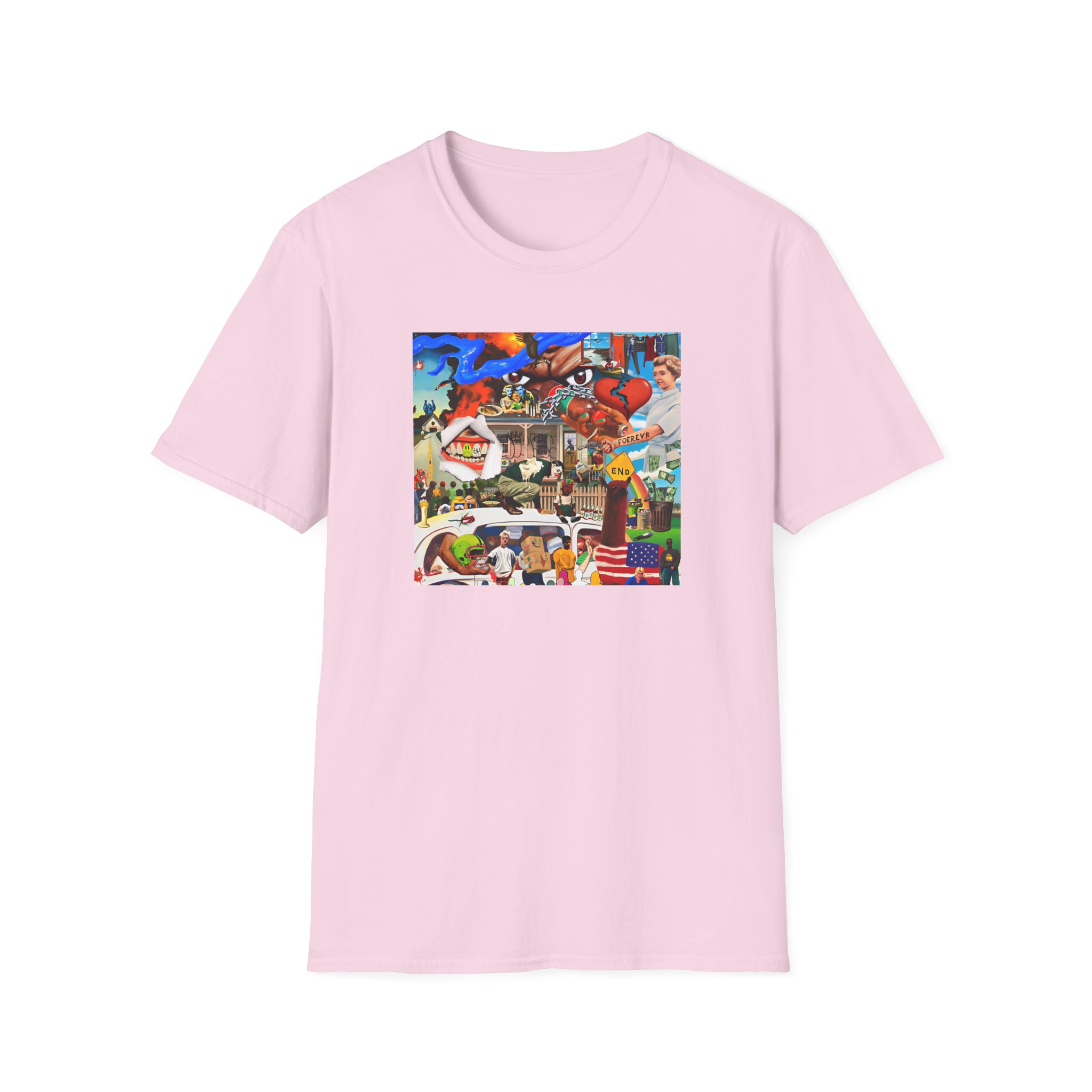 B Family Cover Unisex Softstyle T-Shirt