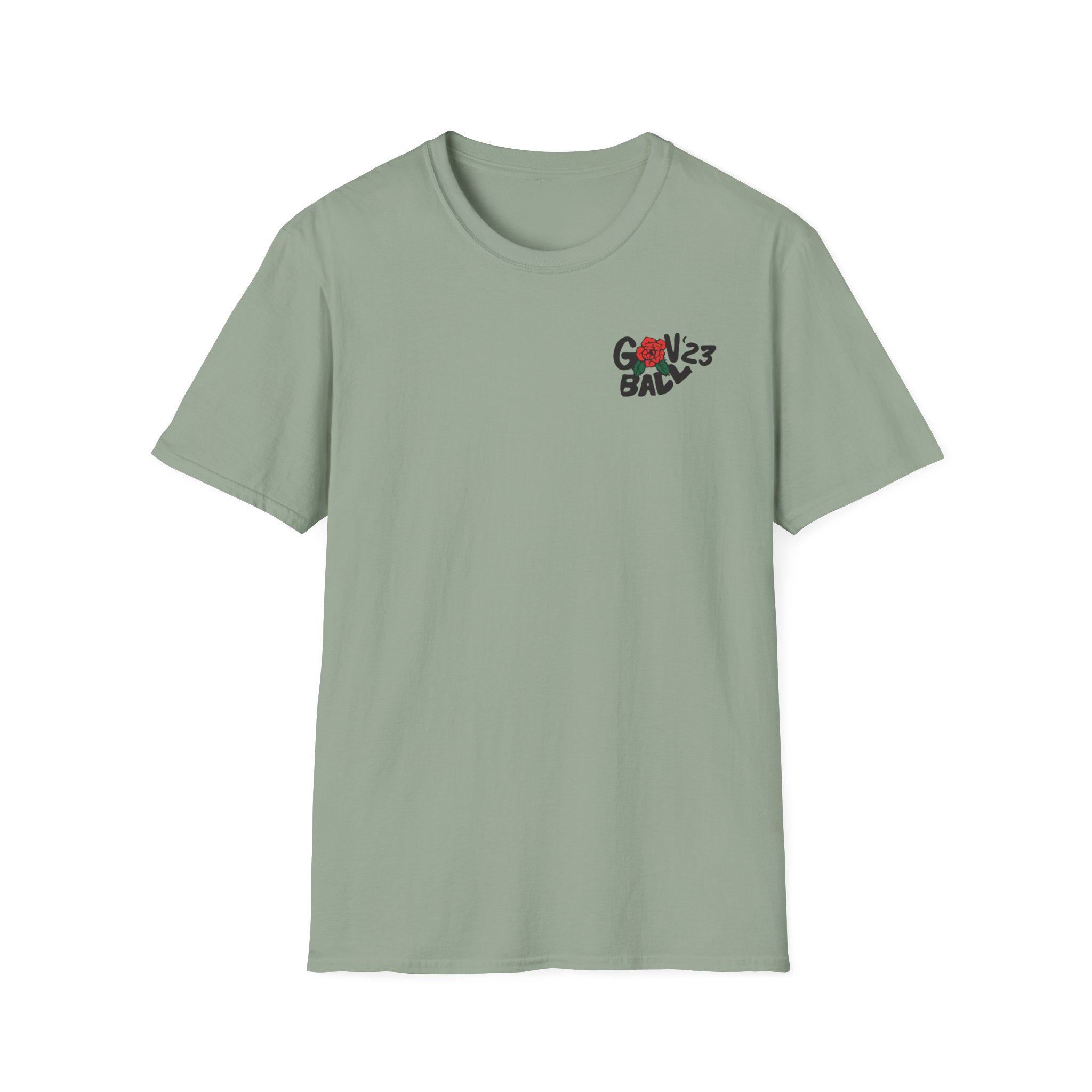 Gov Ball Flower Unisex Softstyle T-Shirt