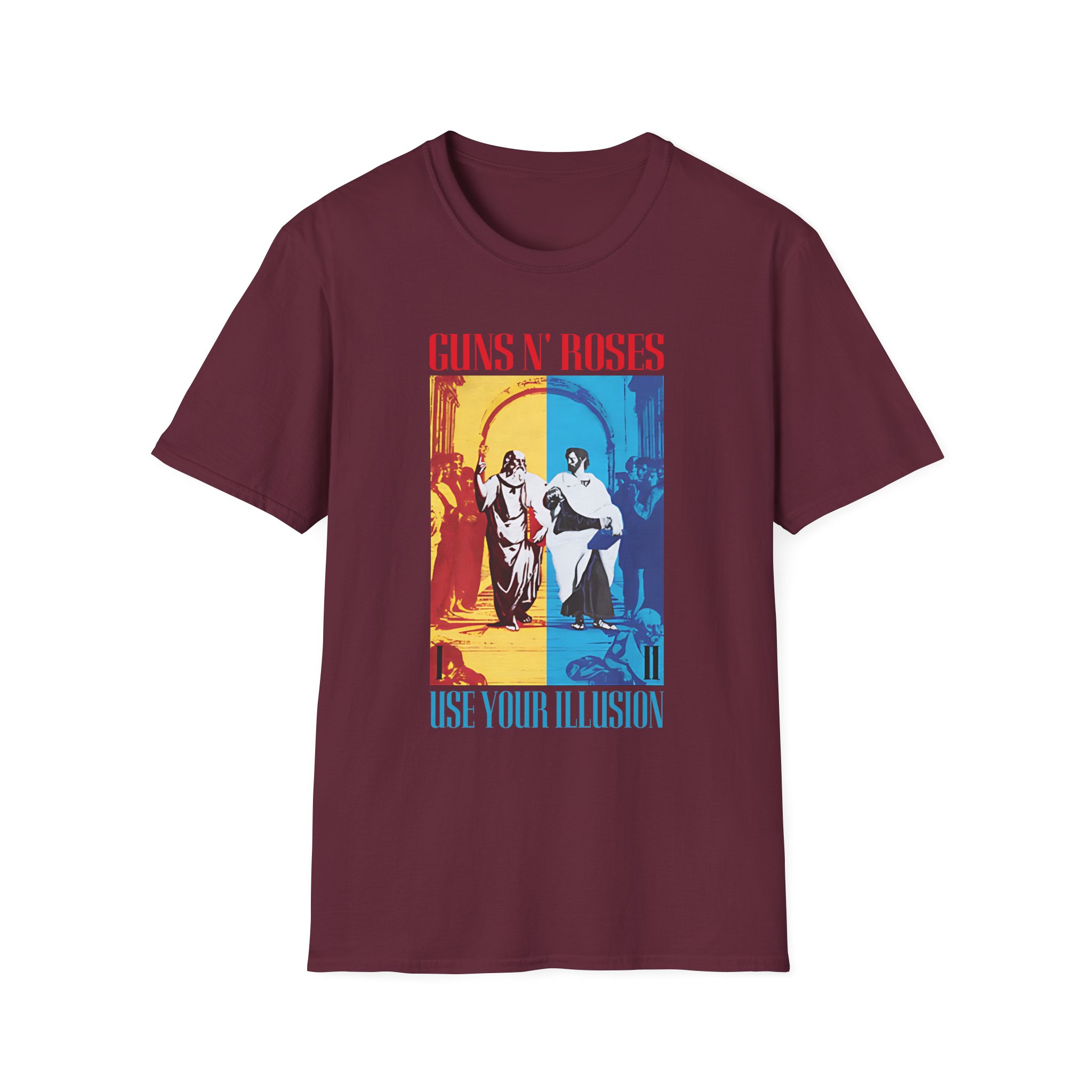 Guns N Roses Use Your Illusion X Spotify Fans First Unisex Softstyle T-Shirt