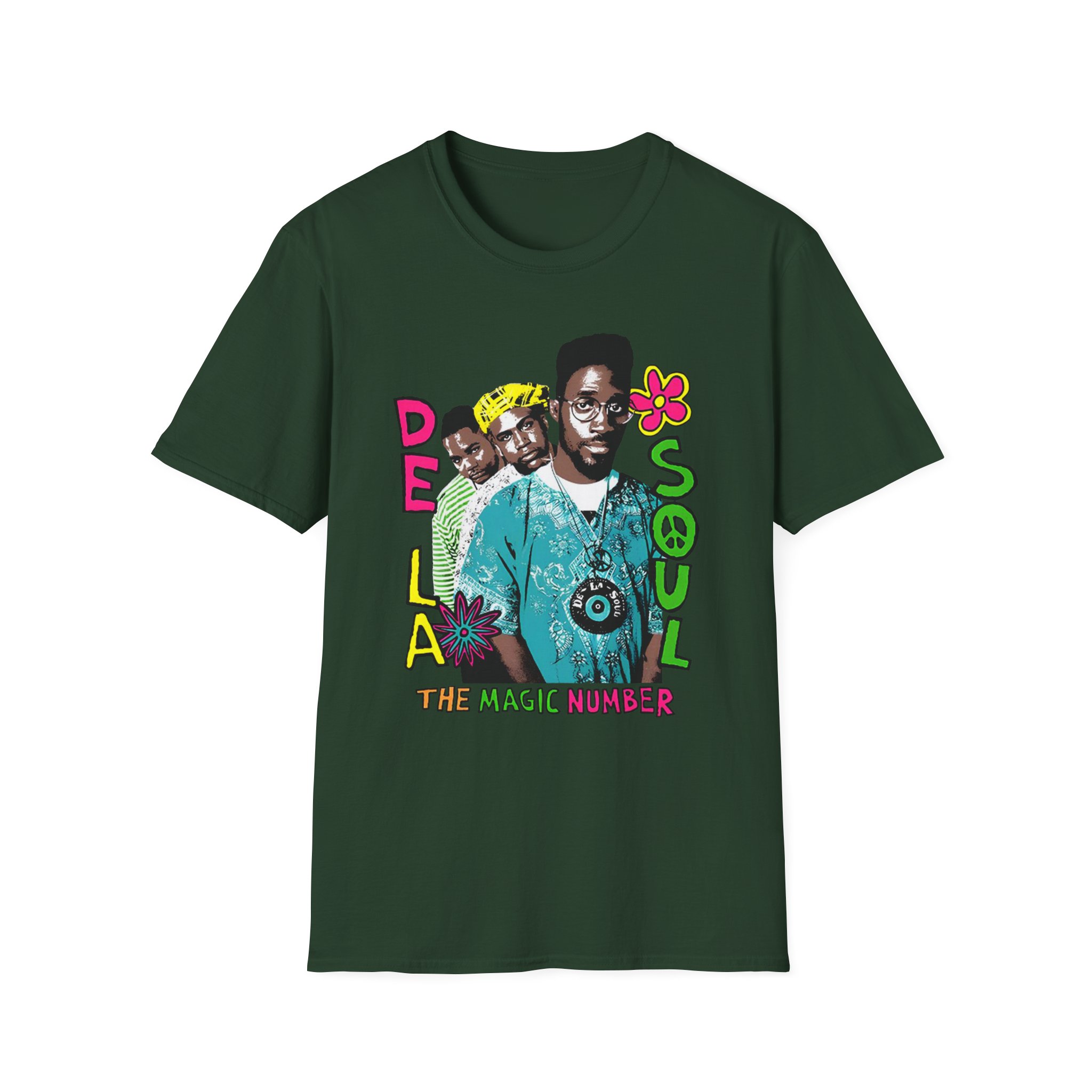De La Soul The Magic Number Unisex Softstyle T-Shirt