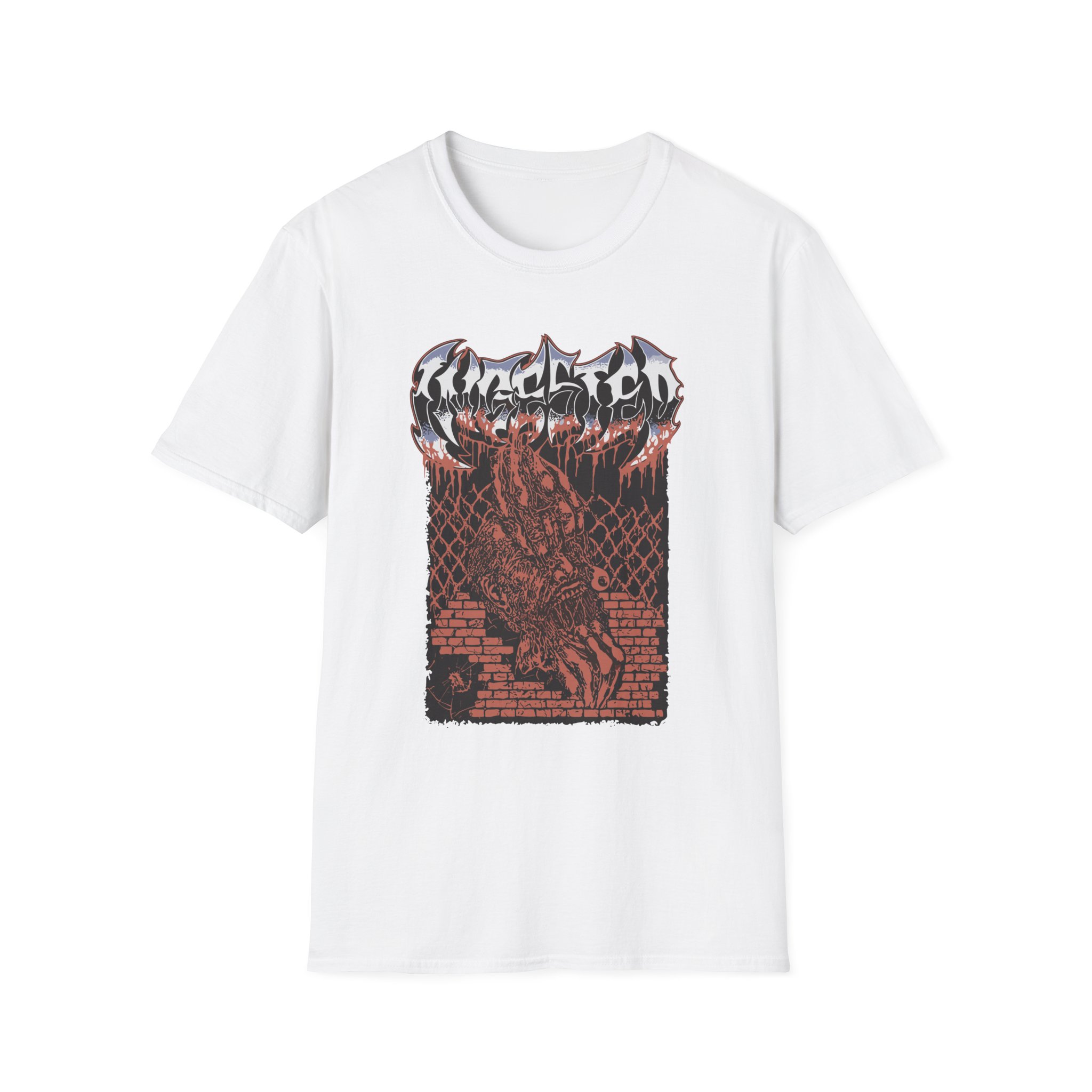 Ingested Face Ripper Unisex Softstyle T-Shirt
