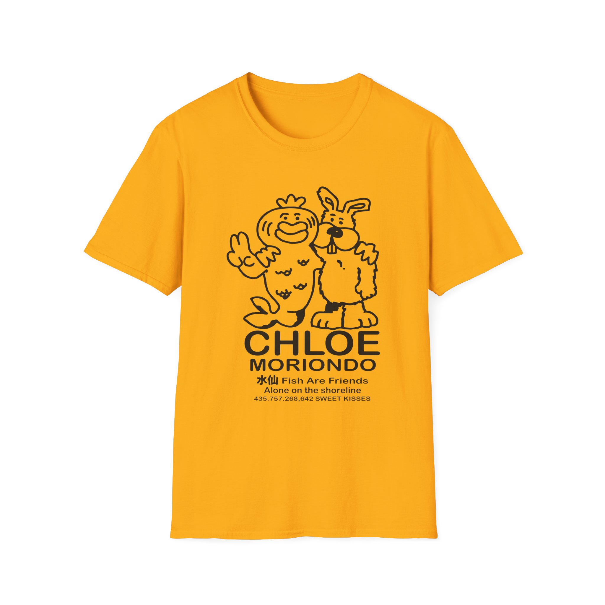 Chloe Moriondo Fish Are Friends Unisex Softstyle T-Shirt