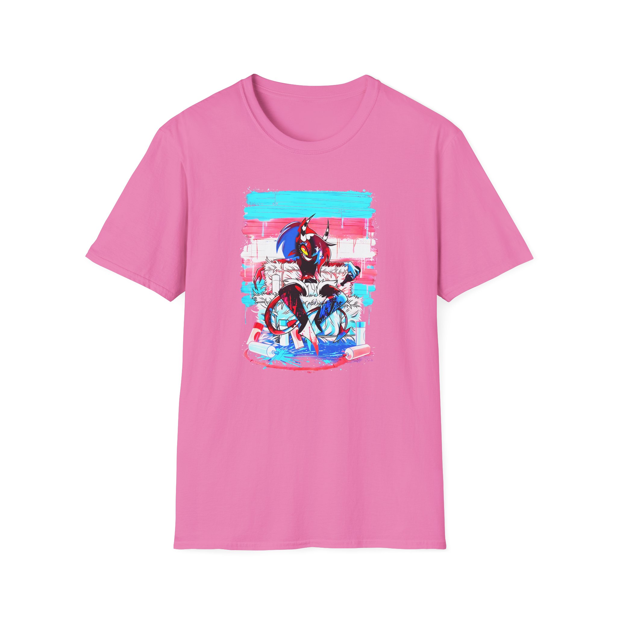 Helluva Boss Sallie May Micro Ribbed Unisex Softstyle T-Shirt