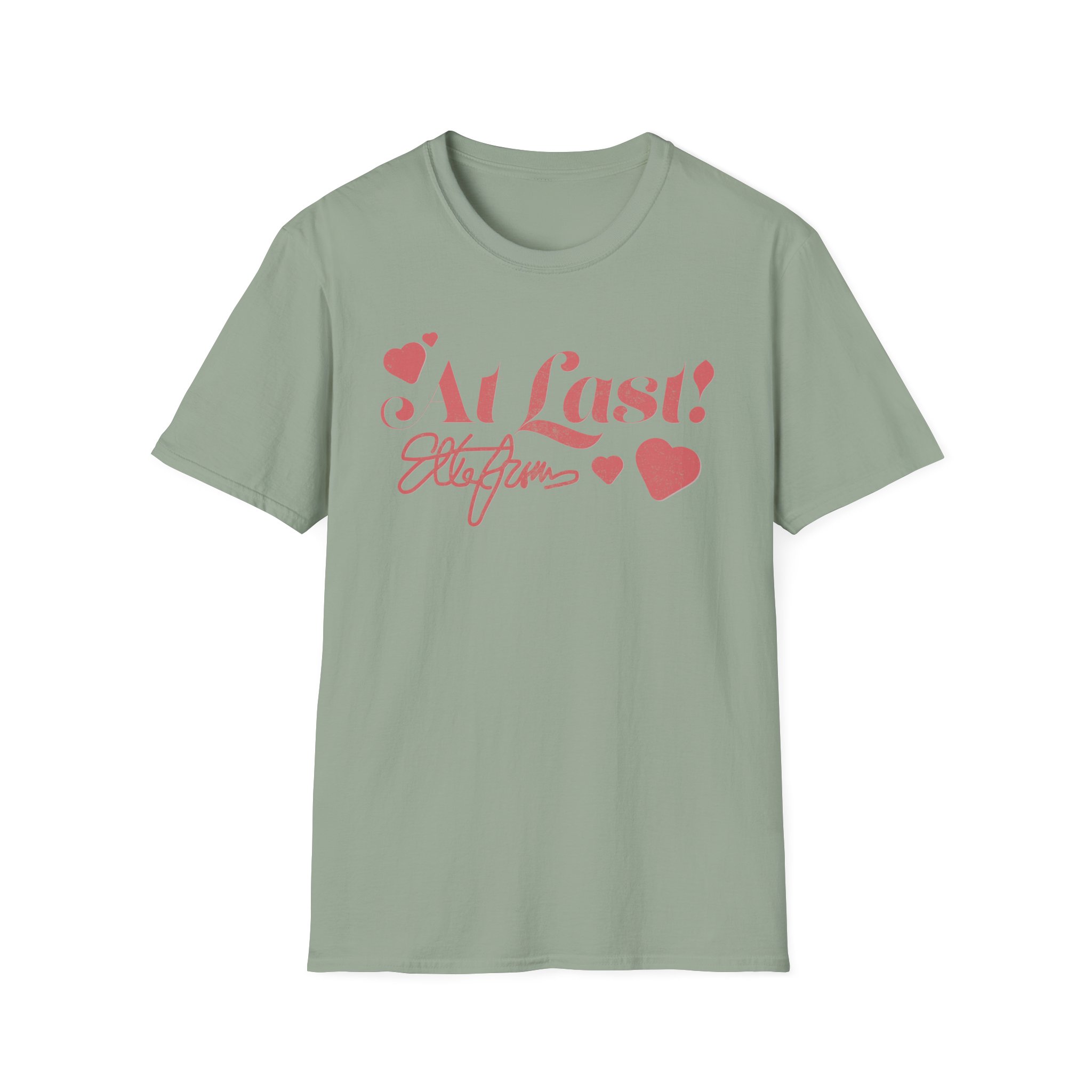 Etta James at Last Hearts Unisex Softstyle T-Shirt