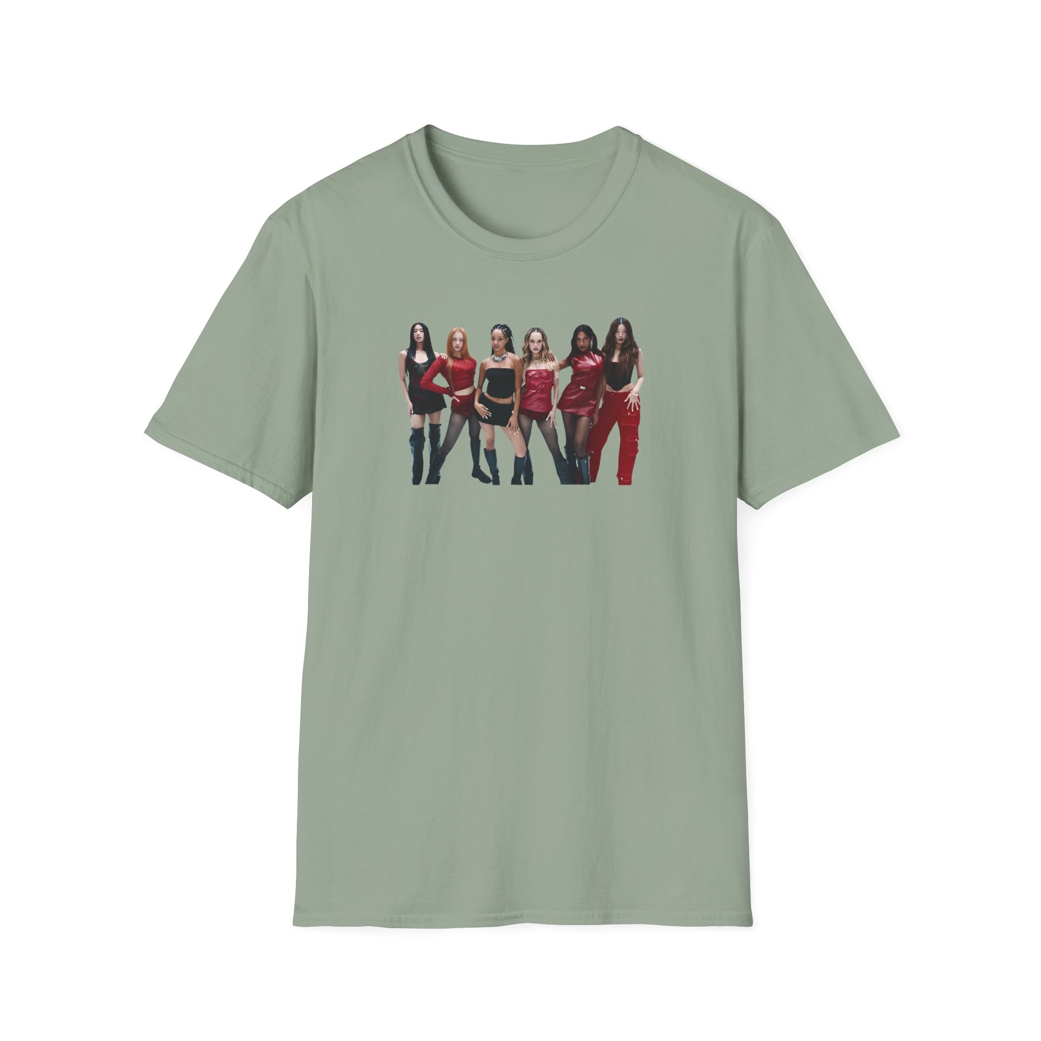 Katseye Red Photo Unisex Softstyle T-Shirt