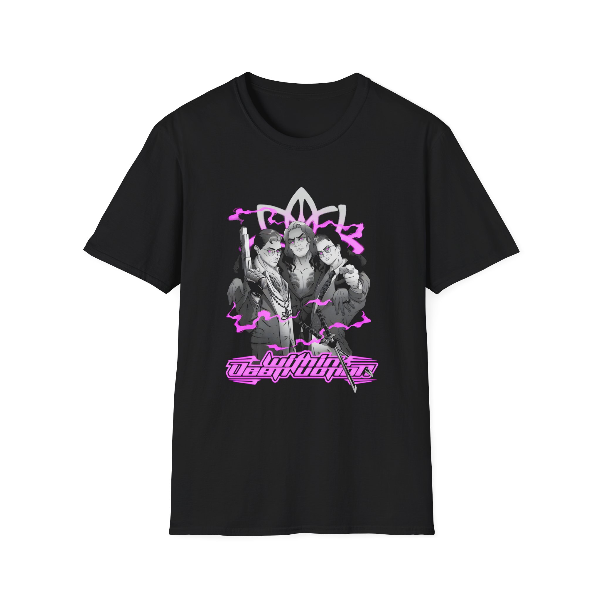 Within Destruction Neo-Yakuza unisex softstyle t-shirt