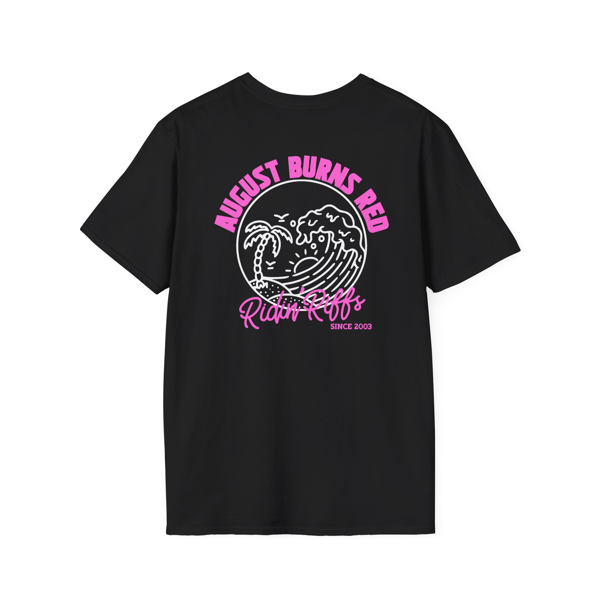 August Burns Red Riff Riders Teal Unisex Softstyle T-Shirt