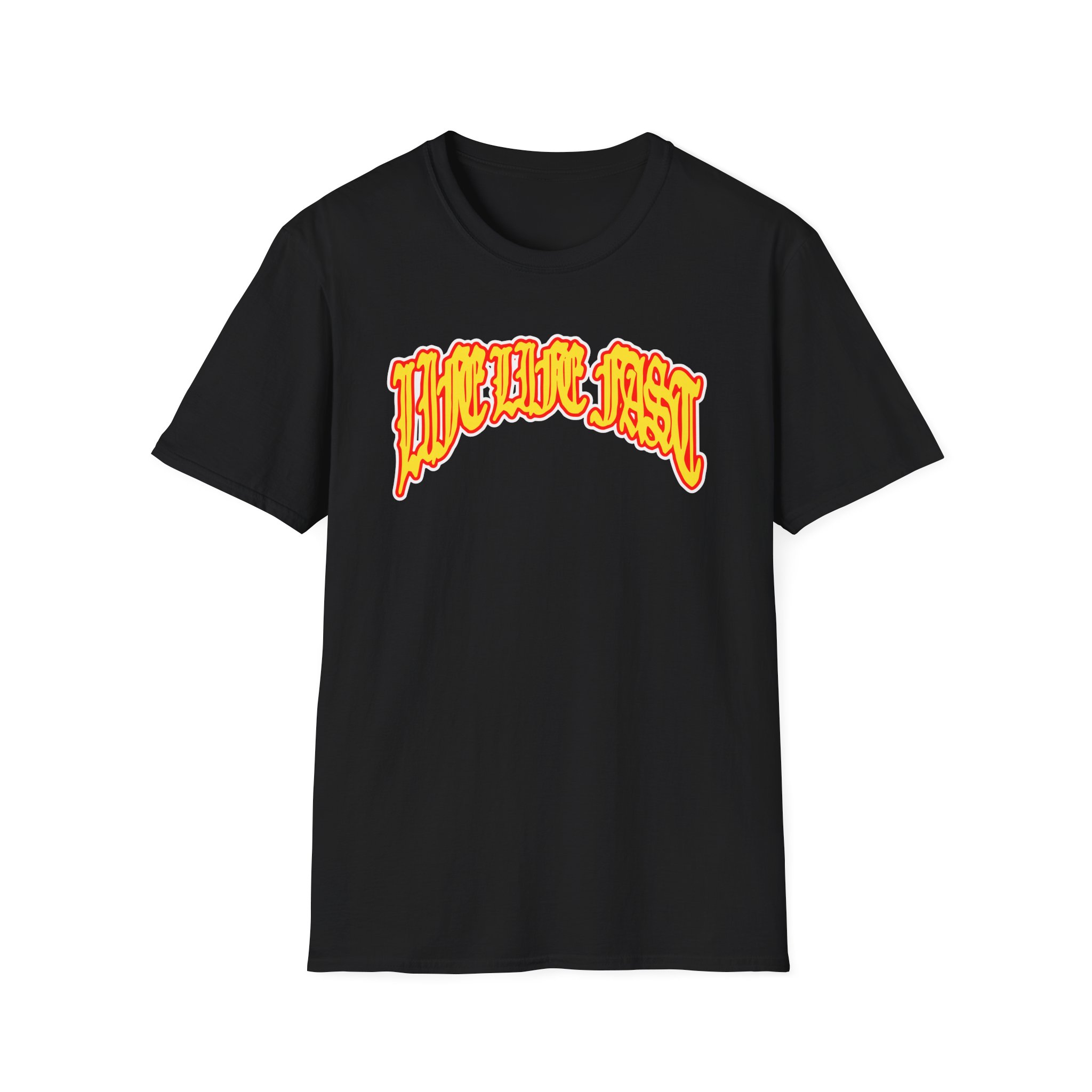 Roddy Ricch Live Life Fast Angel Unisex Softstyle T-Shirt