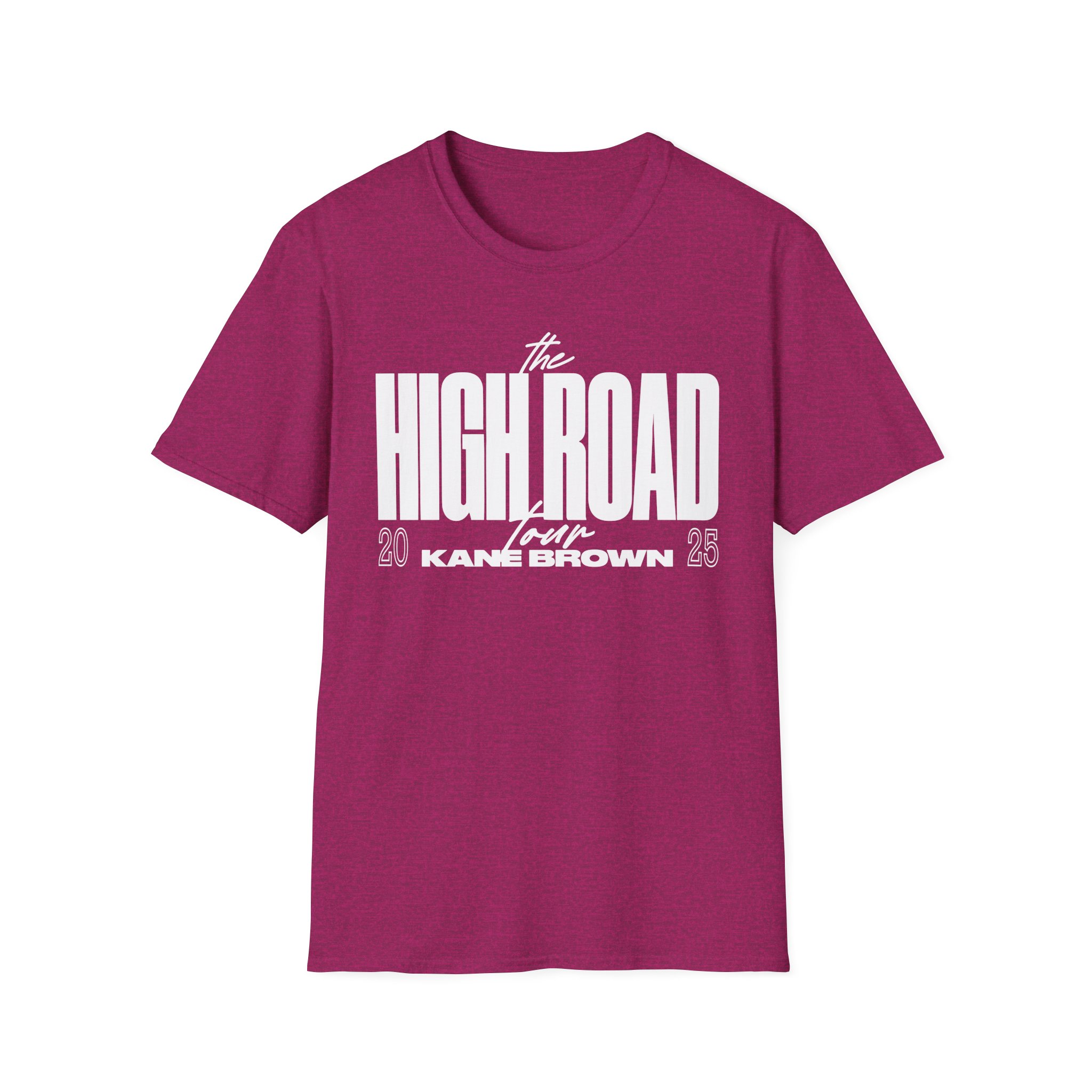KB The High Road Text Unisex Softstyle T-Shirt