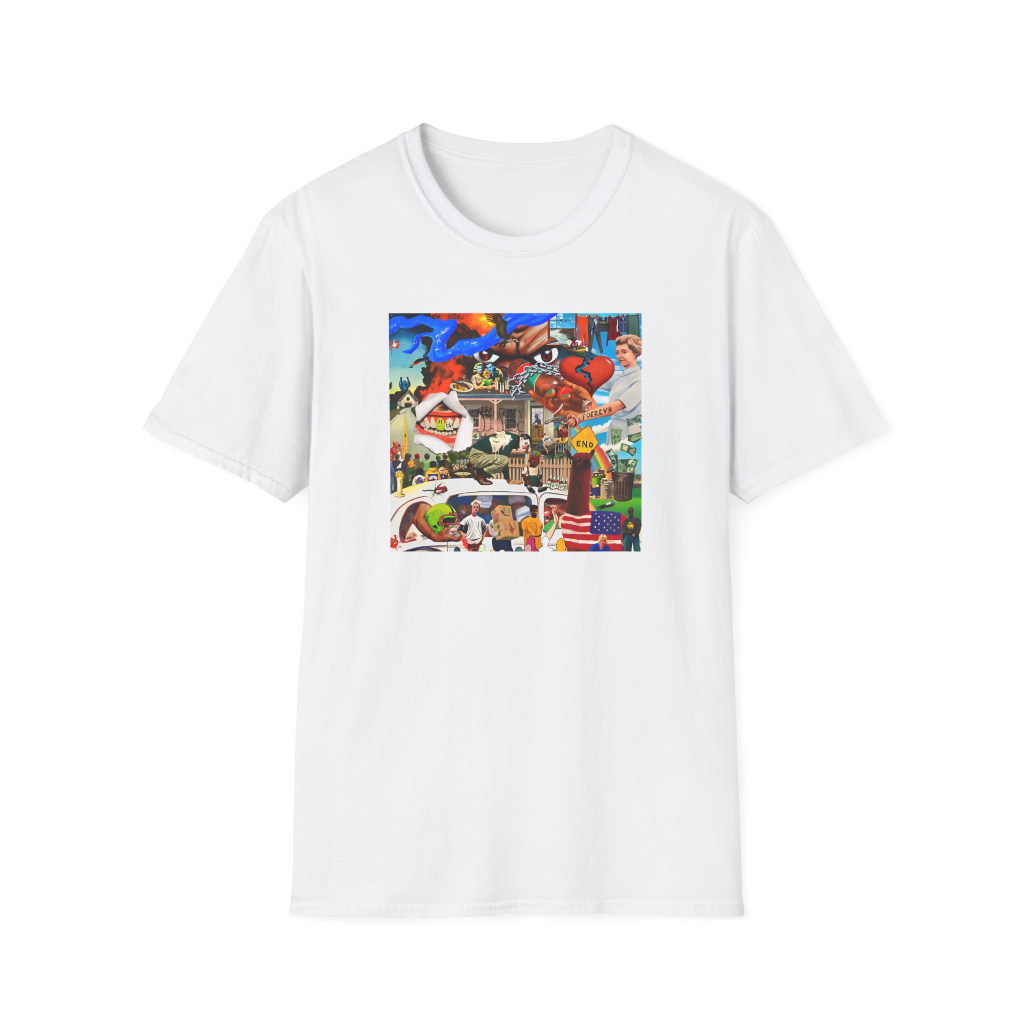 B Family Cover Unisex Softstyle T-Shirt