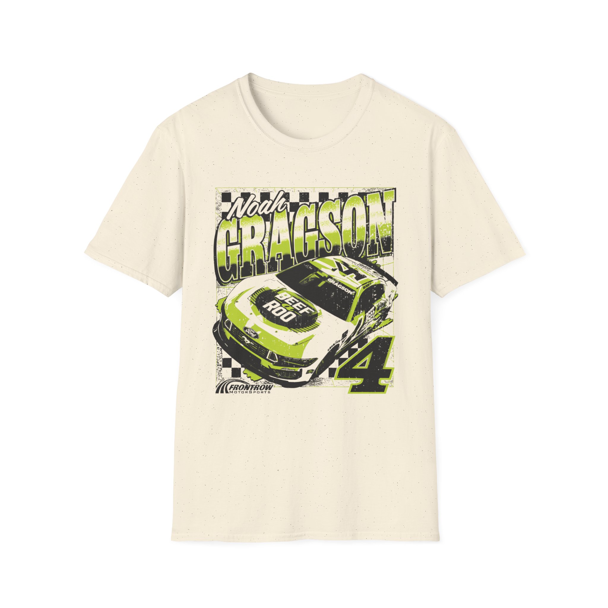 Noah Gragson Beef a Roo 2 Spot Unisex Softstyle T-Shirt
