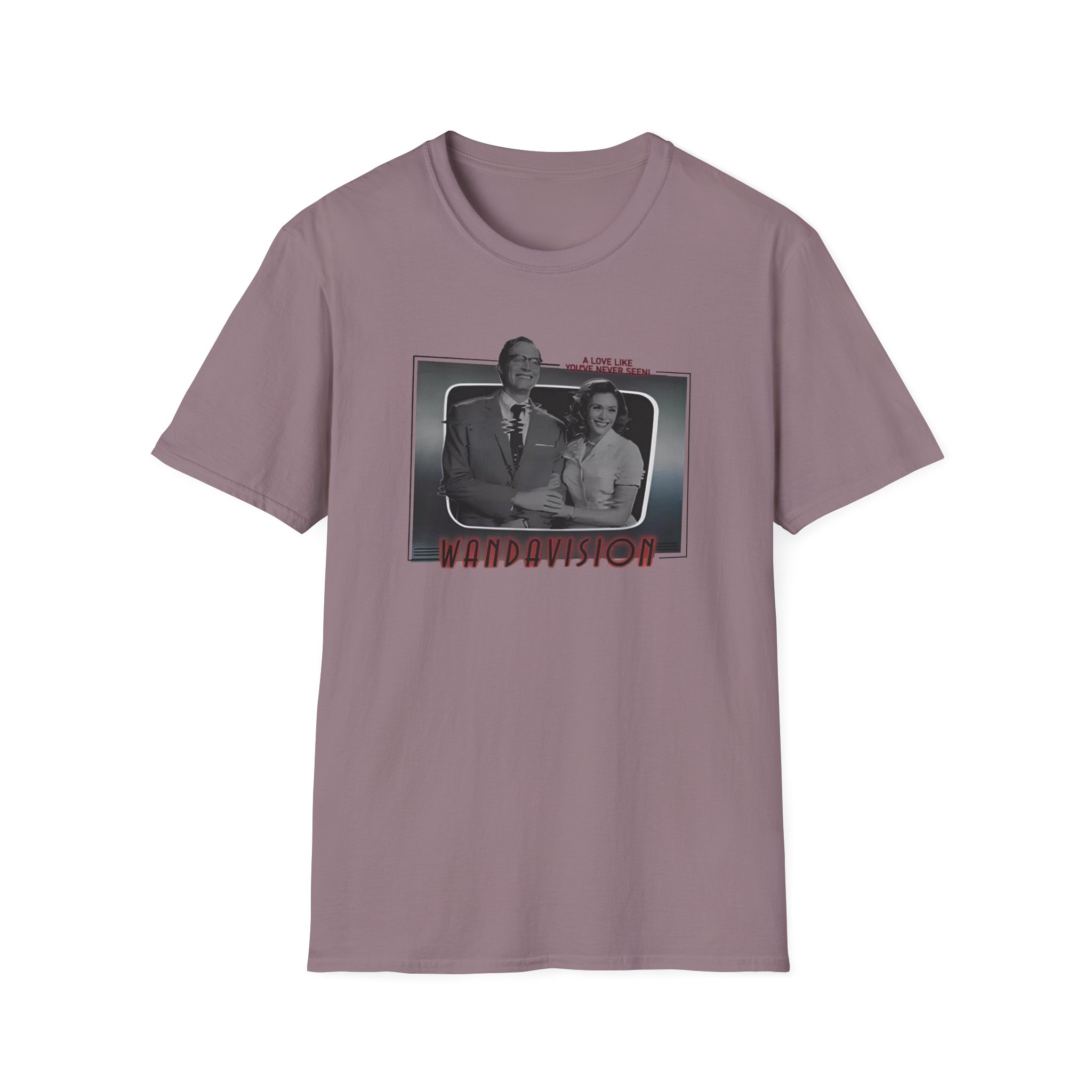 Marvel Wandavision Romantic Couple Unisex Softstyle T-Shirt