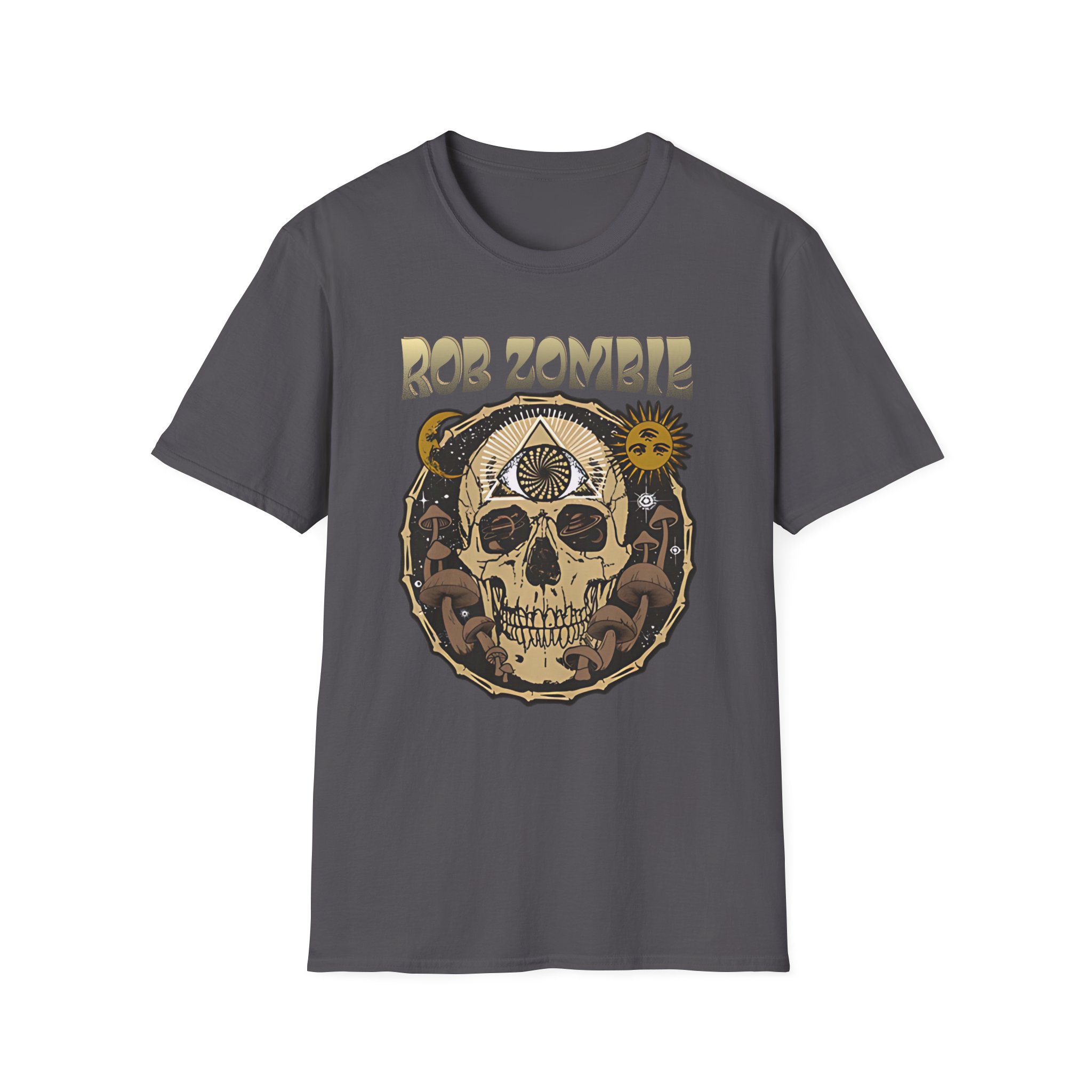 Rob Zombie Lsd Skull Unisex Softstyle T-Shirt