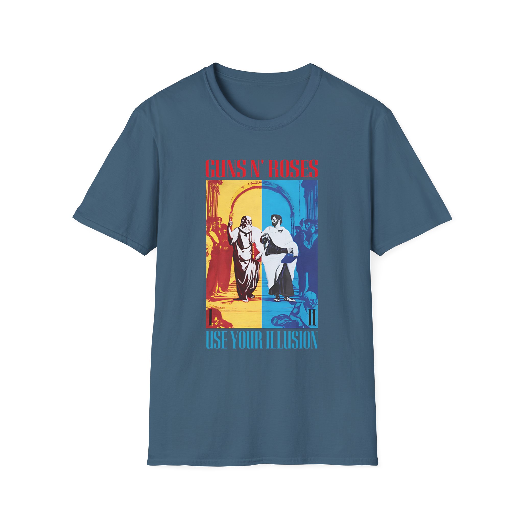 Guns N Roses Use Your Illusion X Spotify Fans First Unisex Softstyle T-Shirt