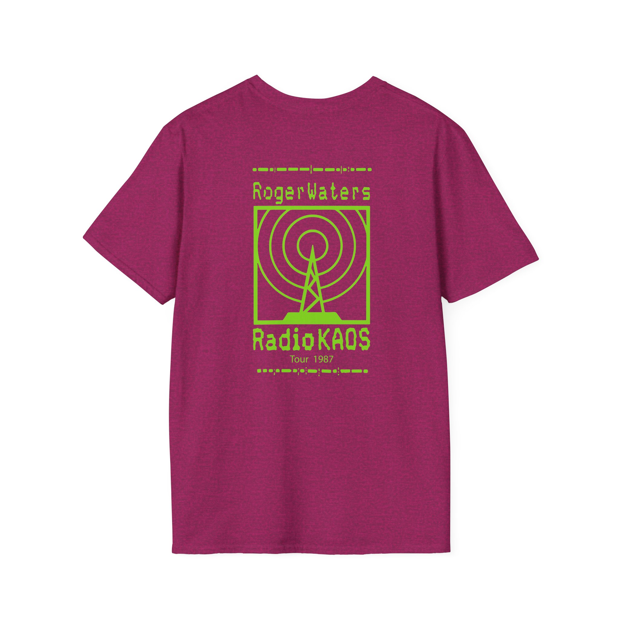 Roger Waters Radiokaos Tour Unisex Softstyle T-Shirt