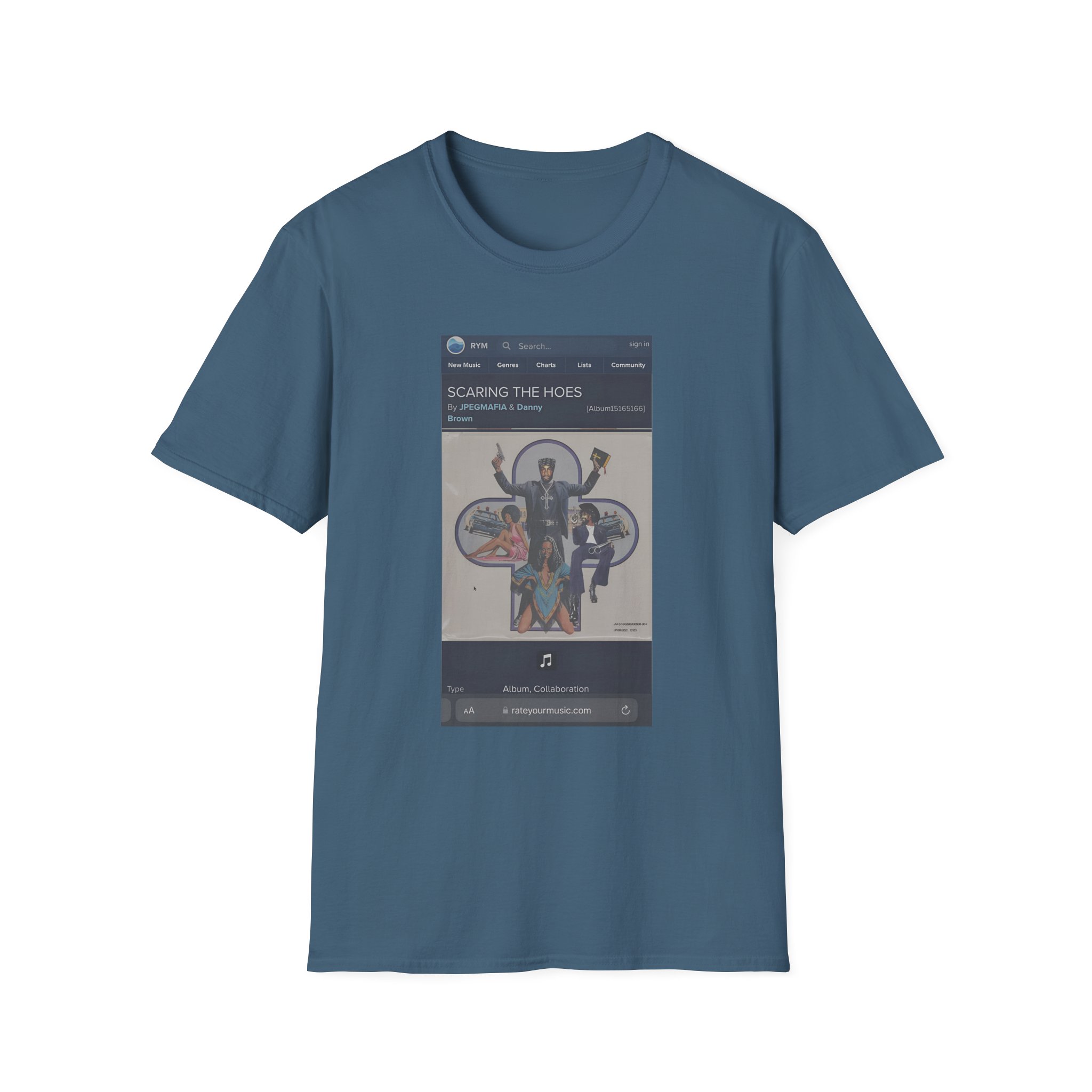 Jpegmafia RYM Hoes Unisex Softstyle T-Shirt