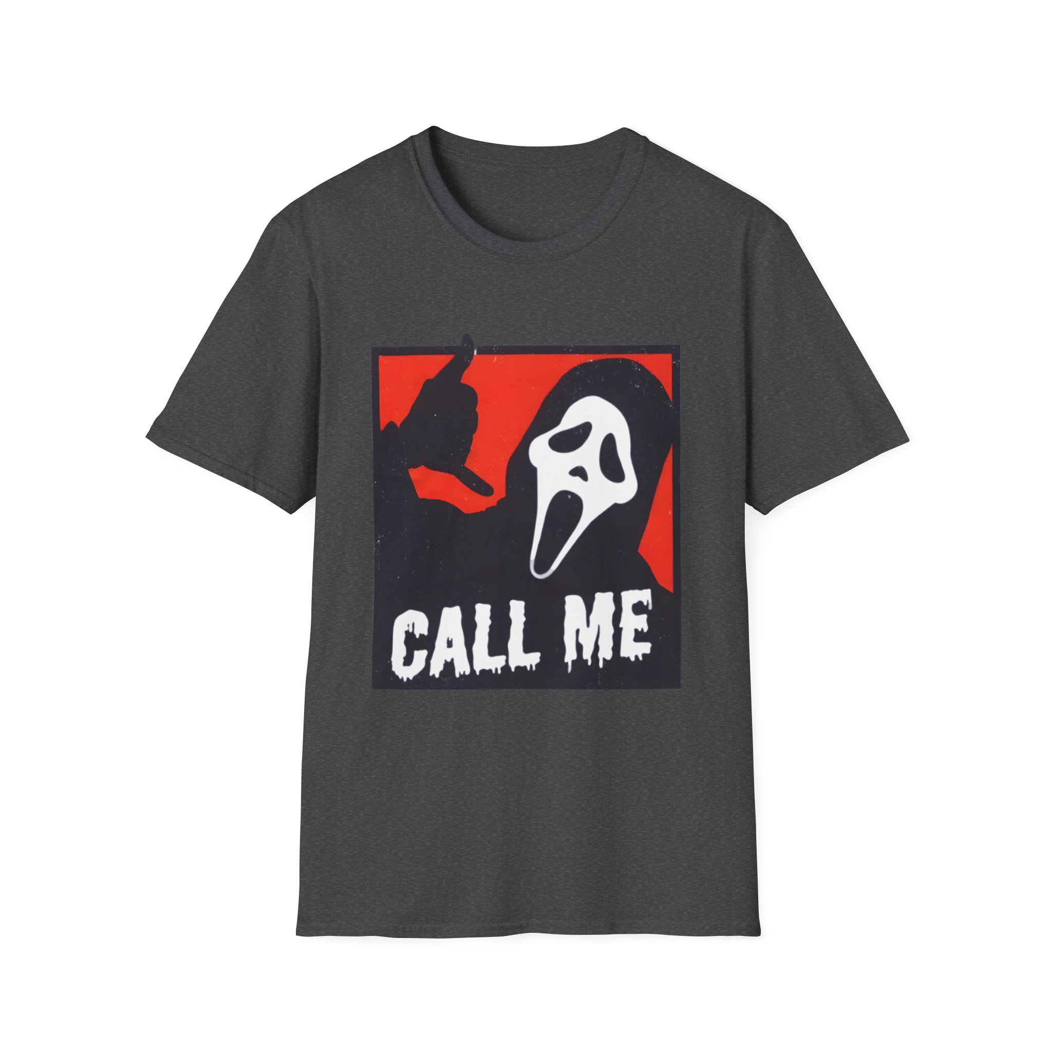 Ghostface CALL ME Unisex Softstyle T-Shirt