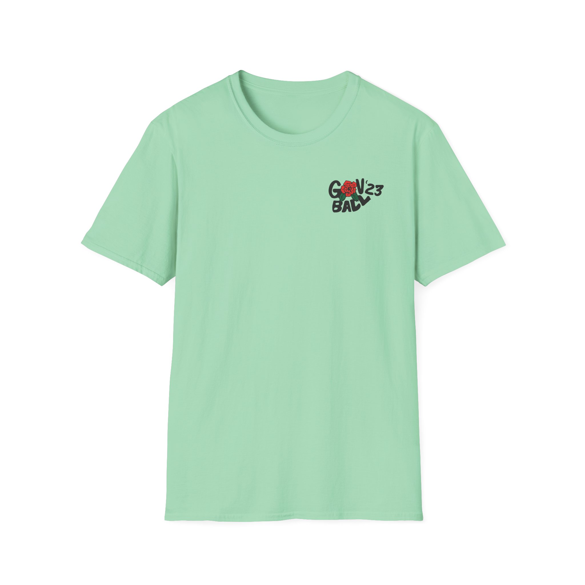 Gov Ball Flower Unisex Softstyle T-Shirt